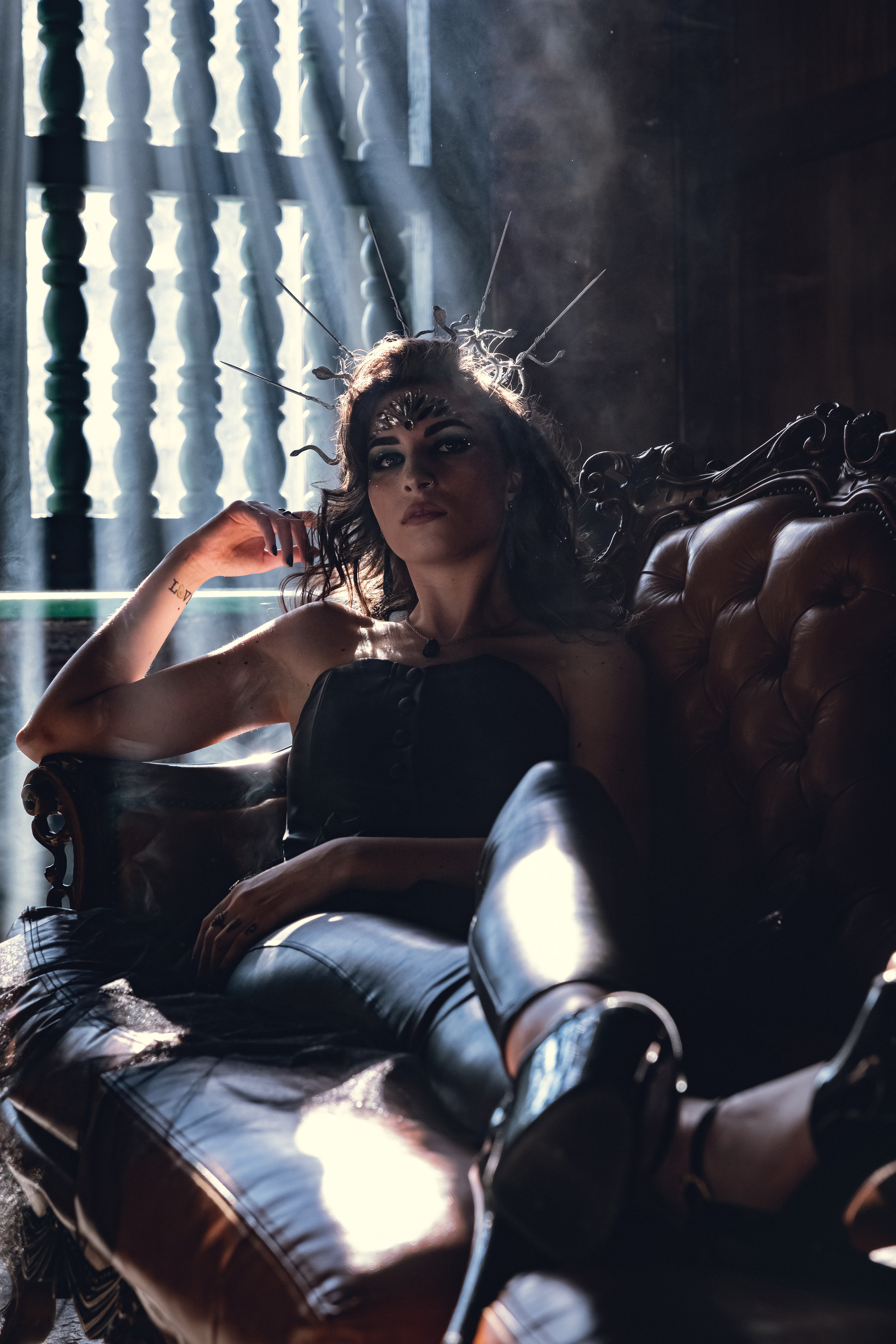 Демоны древней Греции. Фотосессия в Спб в студии, фотограф Панютина Марина