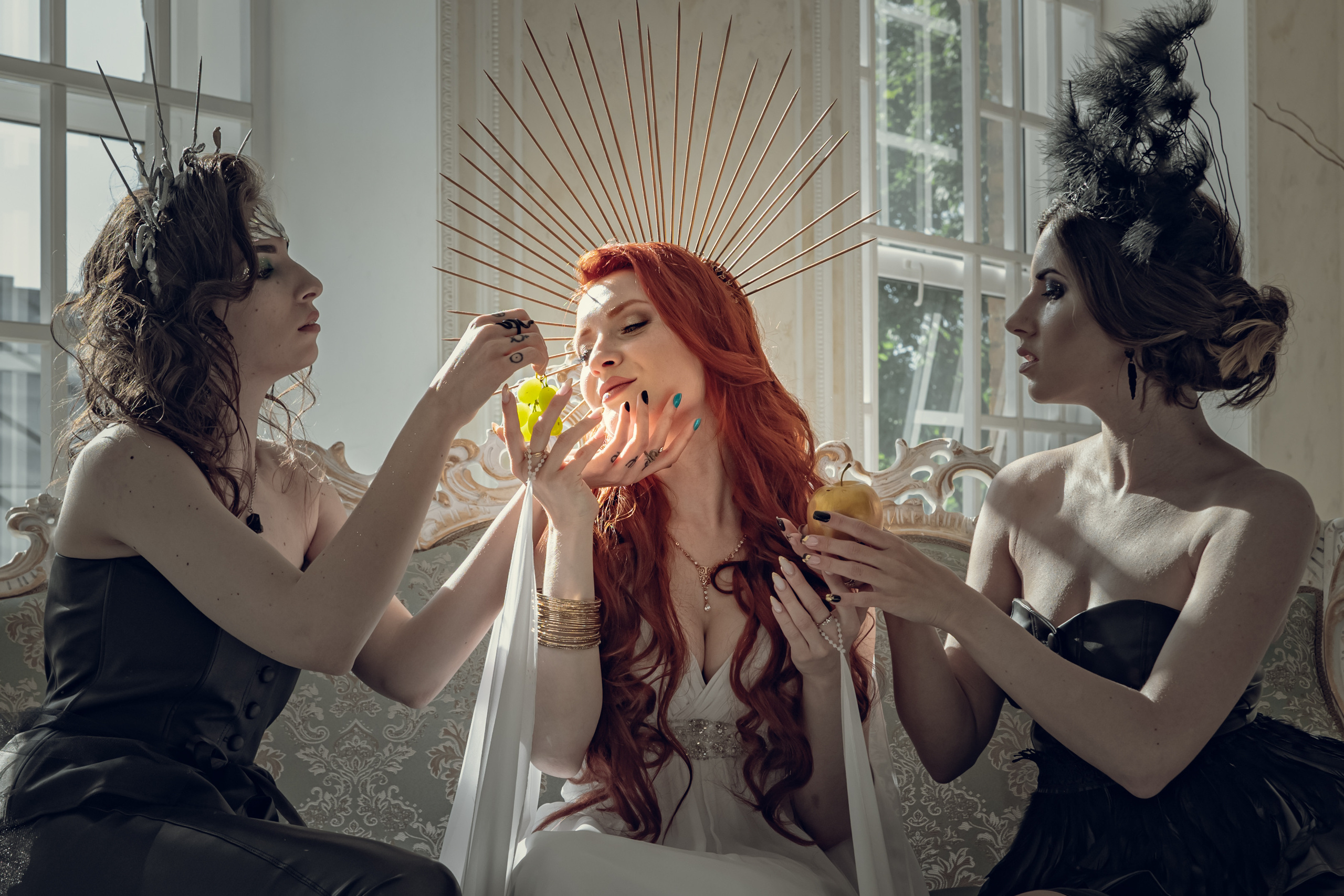 Боги & Демоны. Фотосессия в Спб в студии, фотограф Панютина Марина