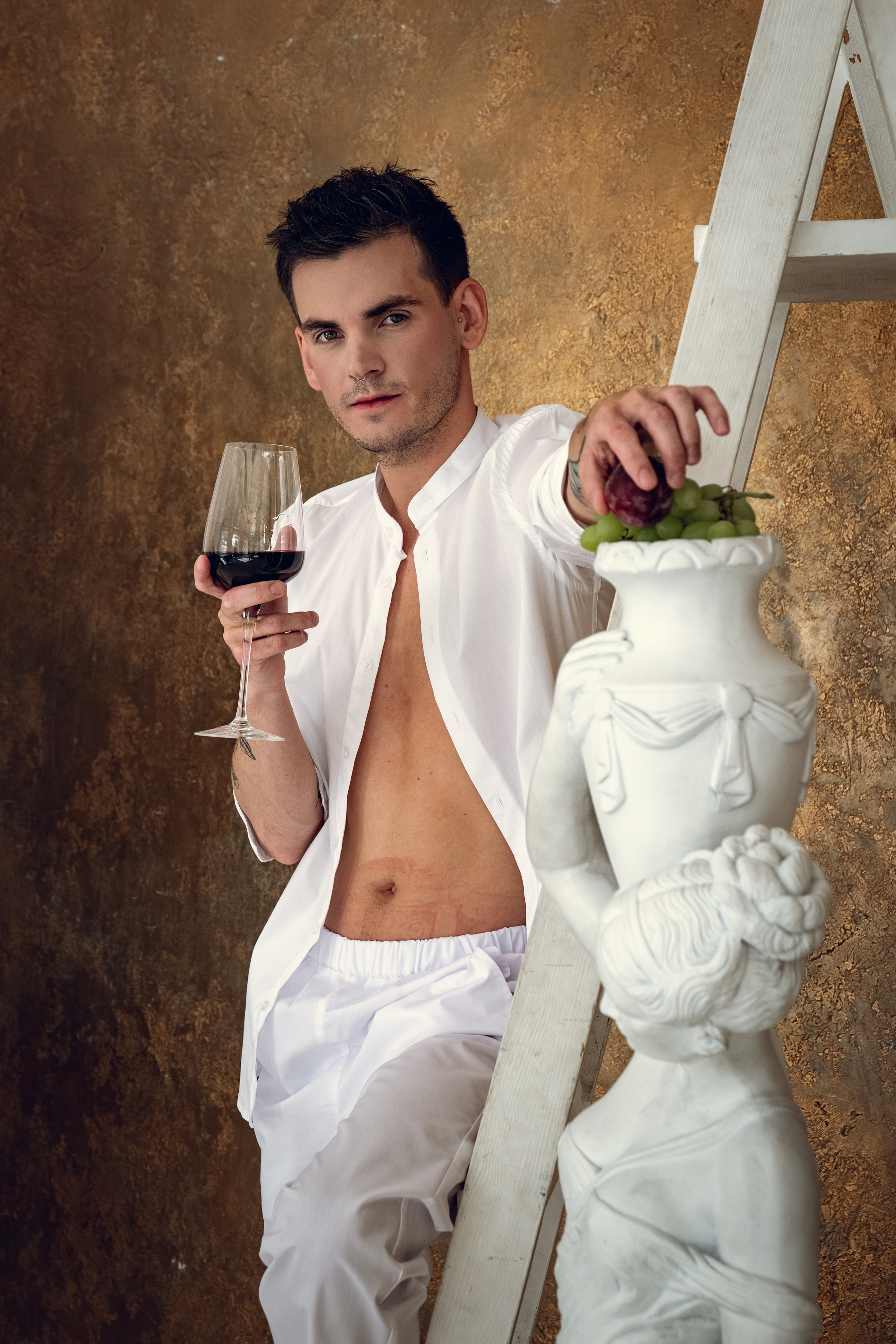 Боги древней Греции. Фотосессия в Спб в студии, фотограф Панютина Марина