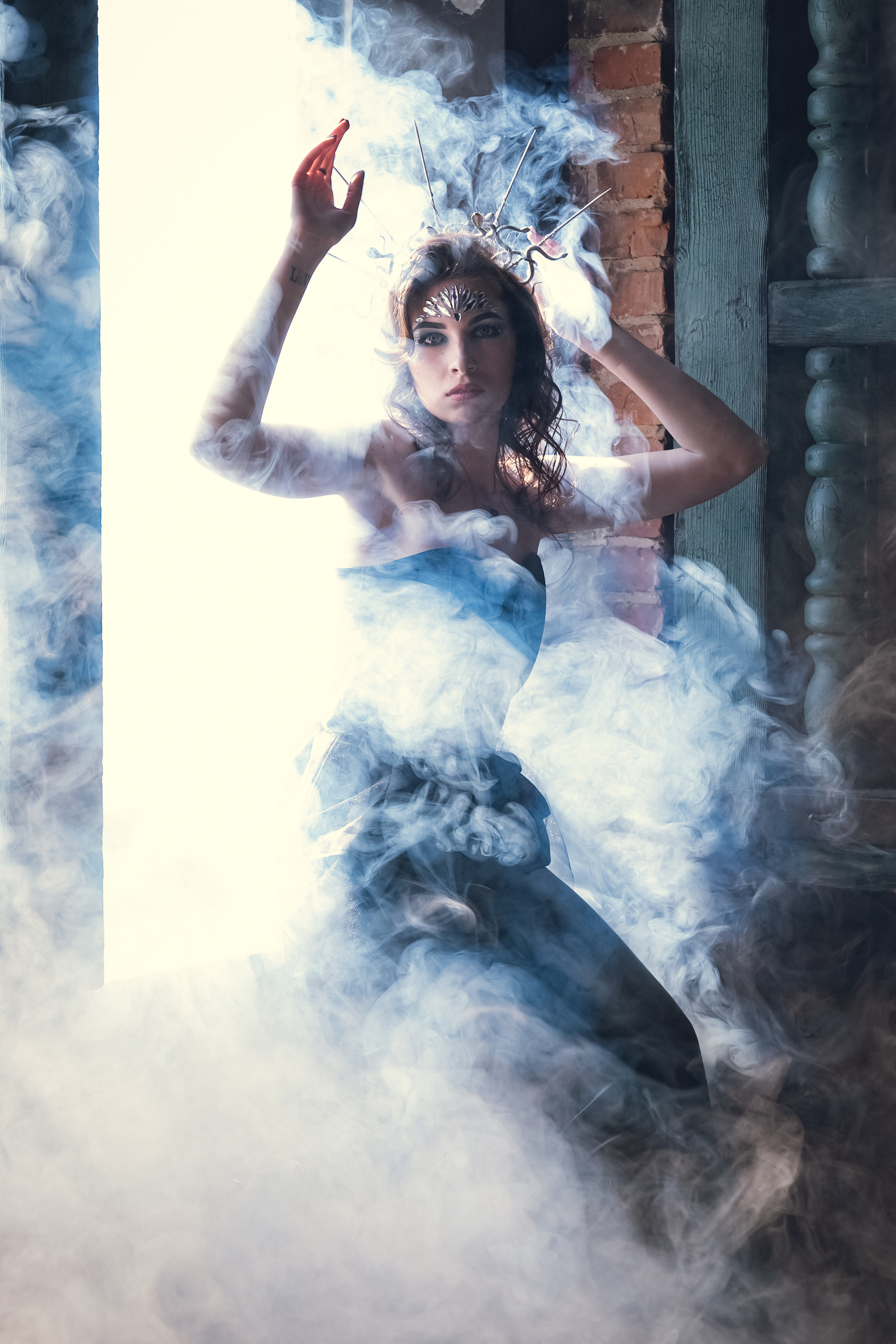 Демоны древней Греции. Фотосессия в Спб в студии, фотограф Панютина Марина