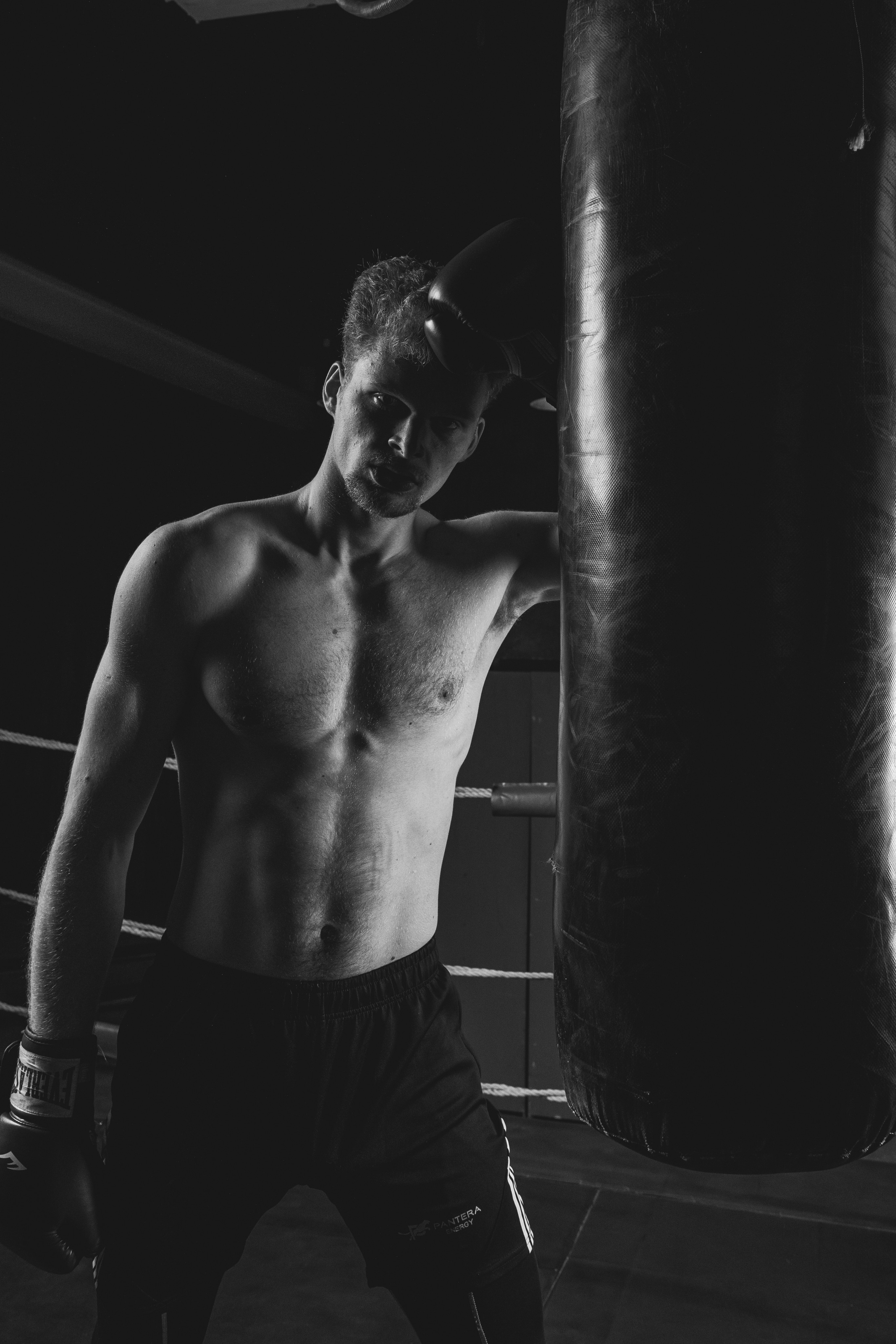 Никита/ Фотосессия спорт/бокс/зал. Фотосессия в Спб в студии, фотограф Панютина Марина