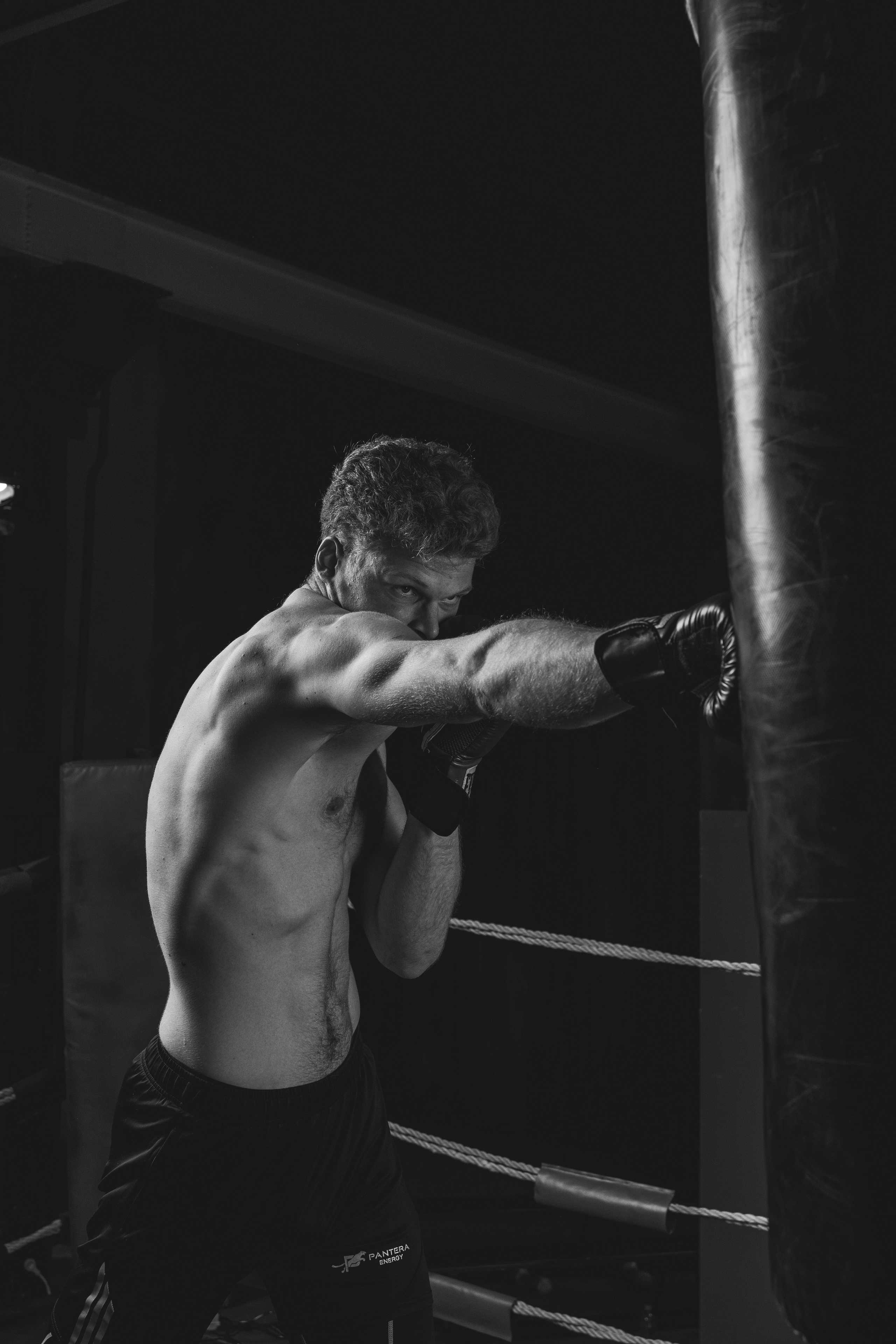 Никита/ Фотосессия спорт/бокс/зал. Фотосессия в Спб в студии, фотограф Панютина Марина