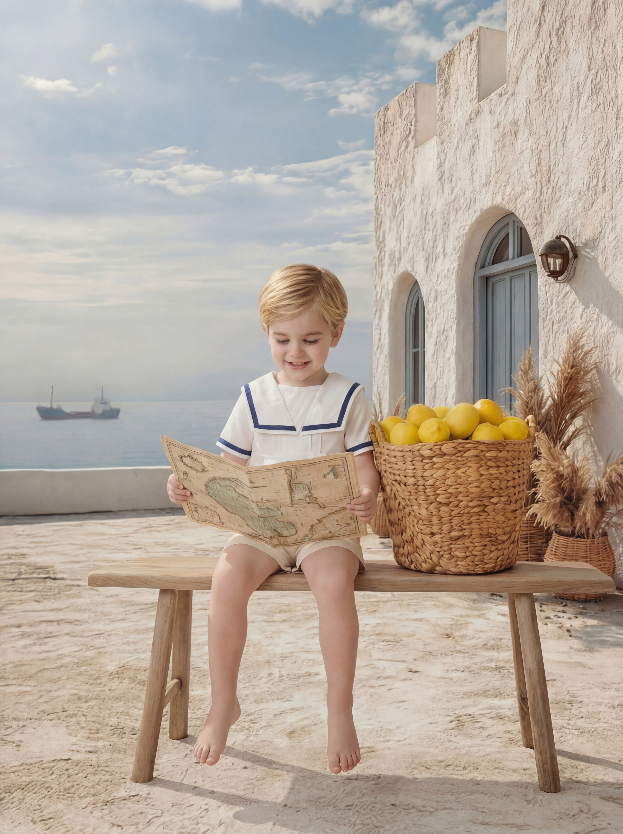 Греческие каникулы. Детская фотостудия Москва