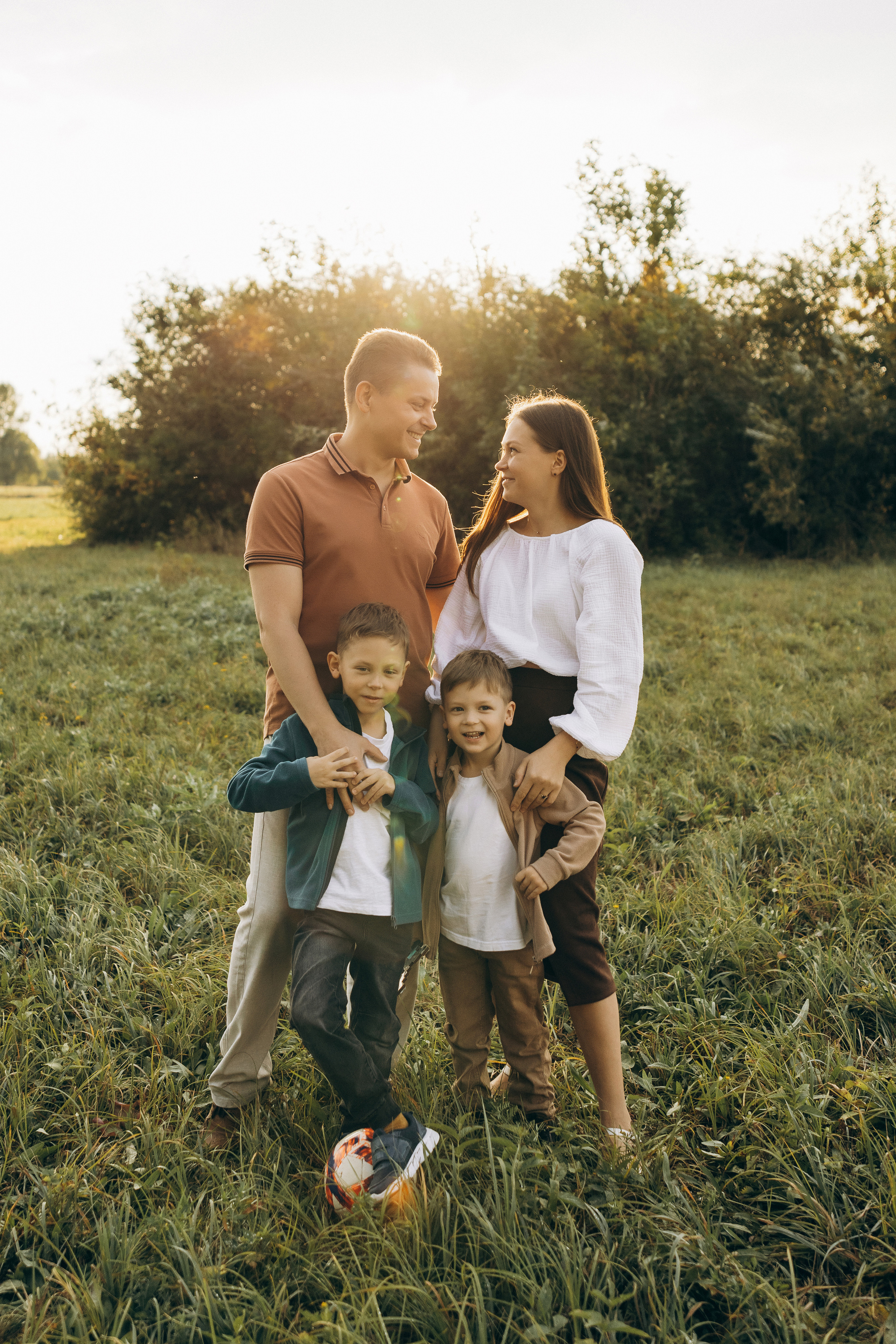 Олеся, Дима, Боря и Федя. Семейный фотограф и детский фотограф в Волгограде Алеся Бутакова — дет