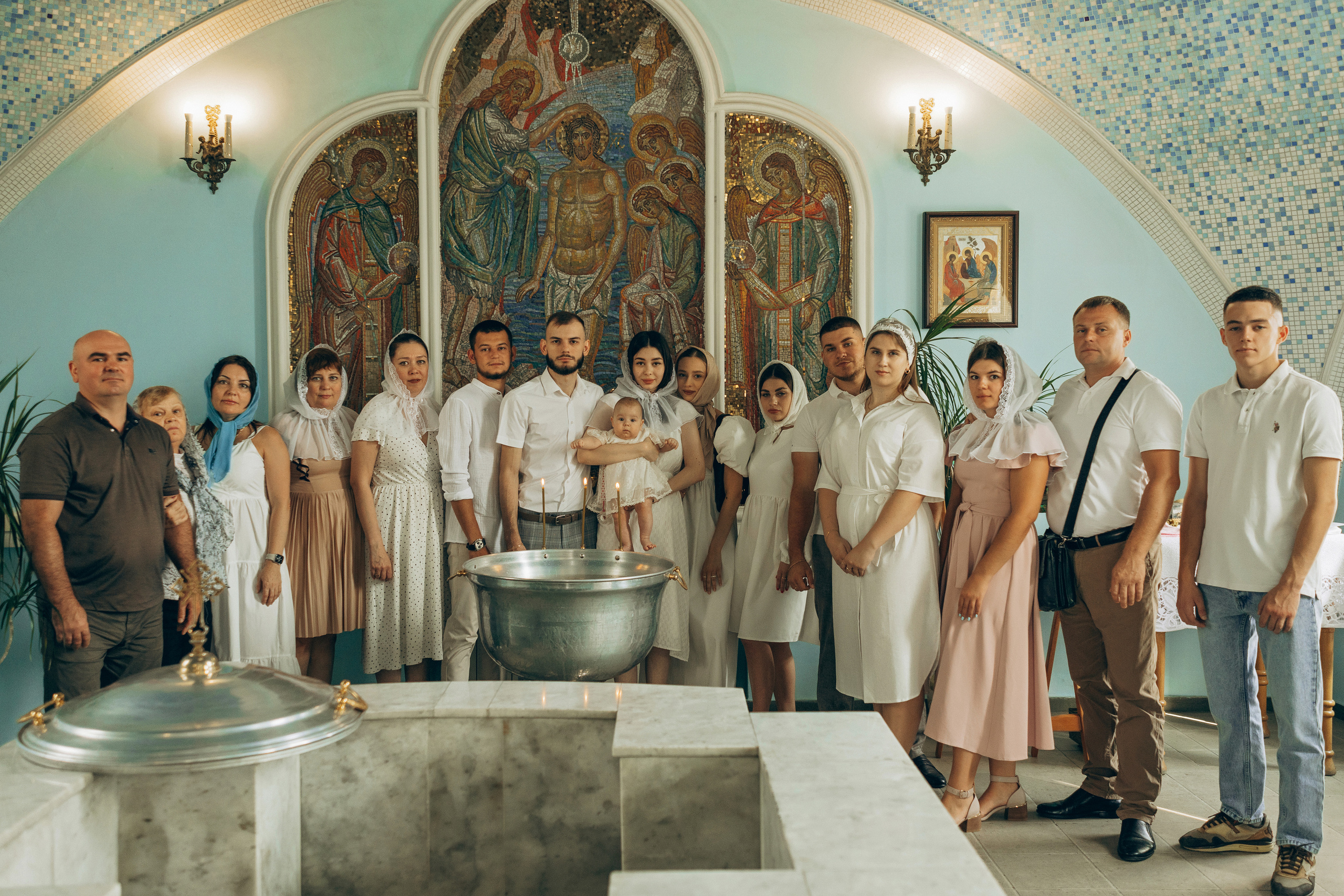 Крещение Амелии. Семейный фотограф и детский фотограф в Волгограде Алеся Бутакова — дет