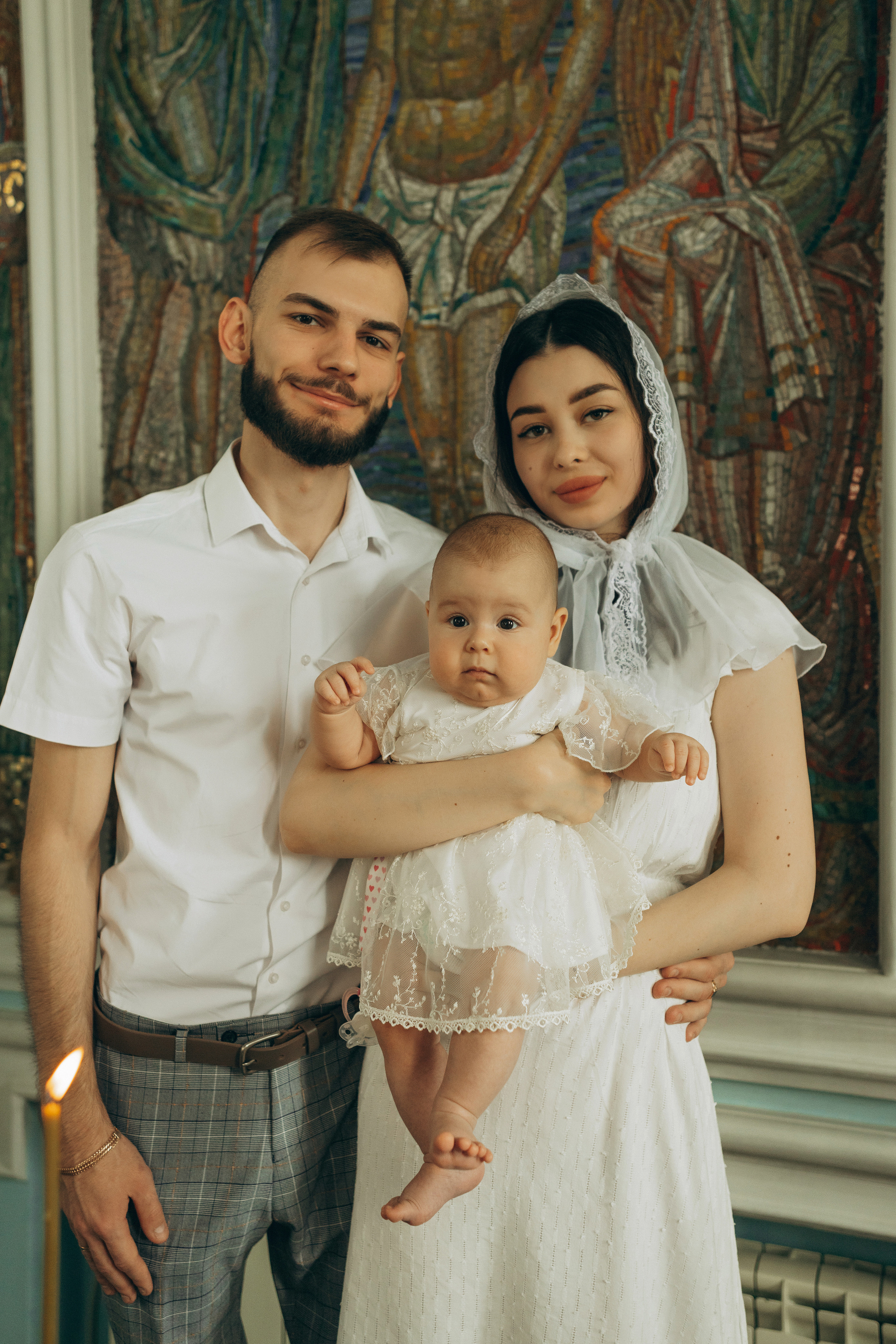 Крещение Амелии. Семейный фотограф и детский фотограф в Волгограде Алеся Бутакова — дет