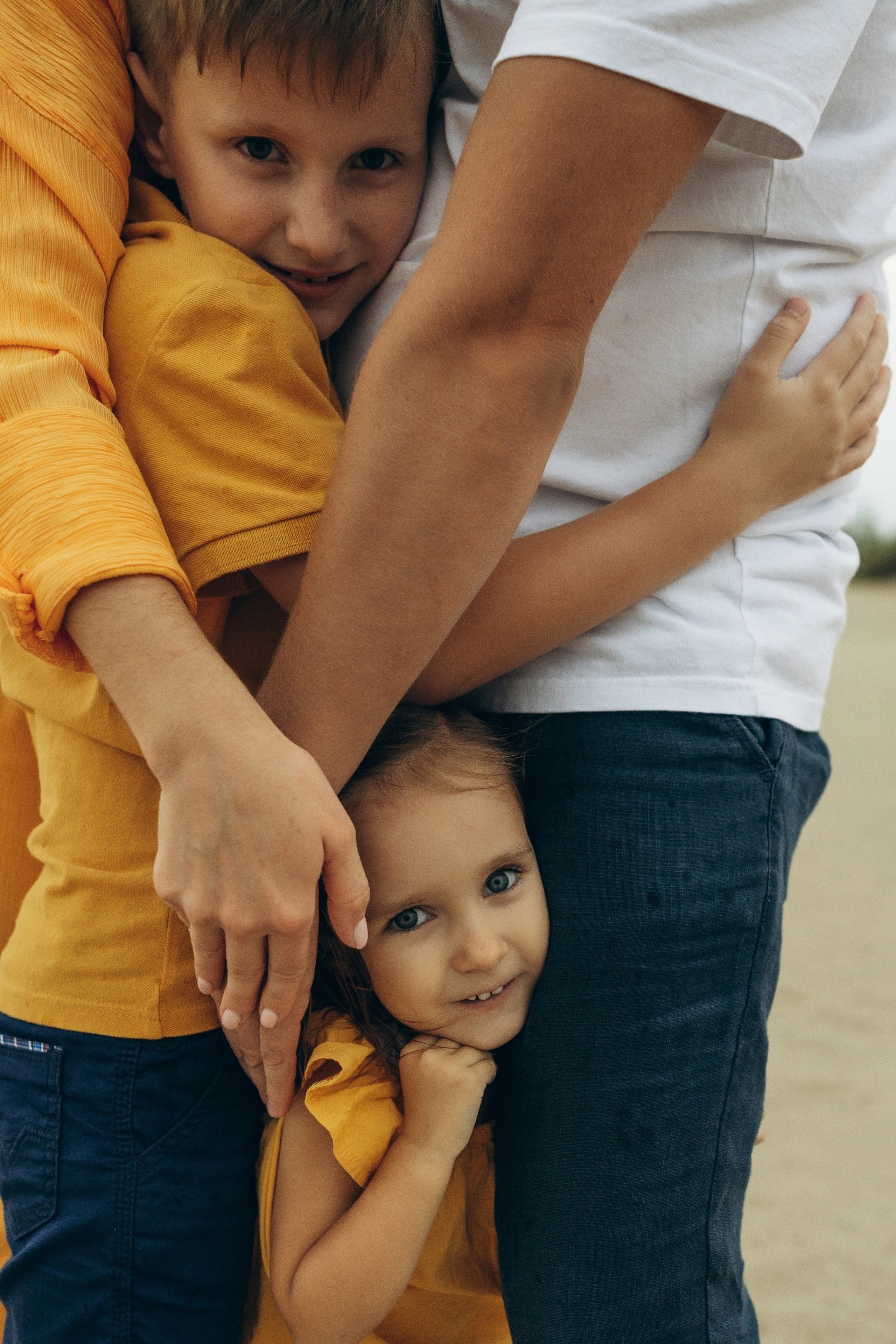 Наталья, Денис, Мирон и Алёна. Семейный фотограф и детский фотограф в Волгограде Алеся Бутакова — дет