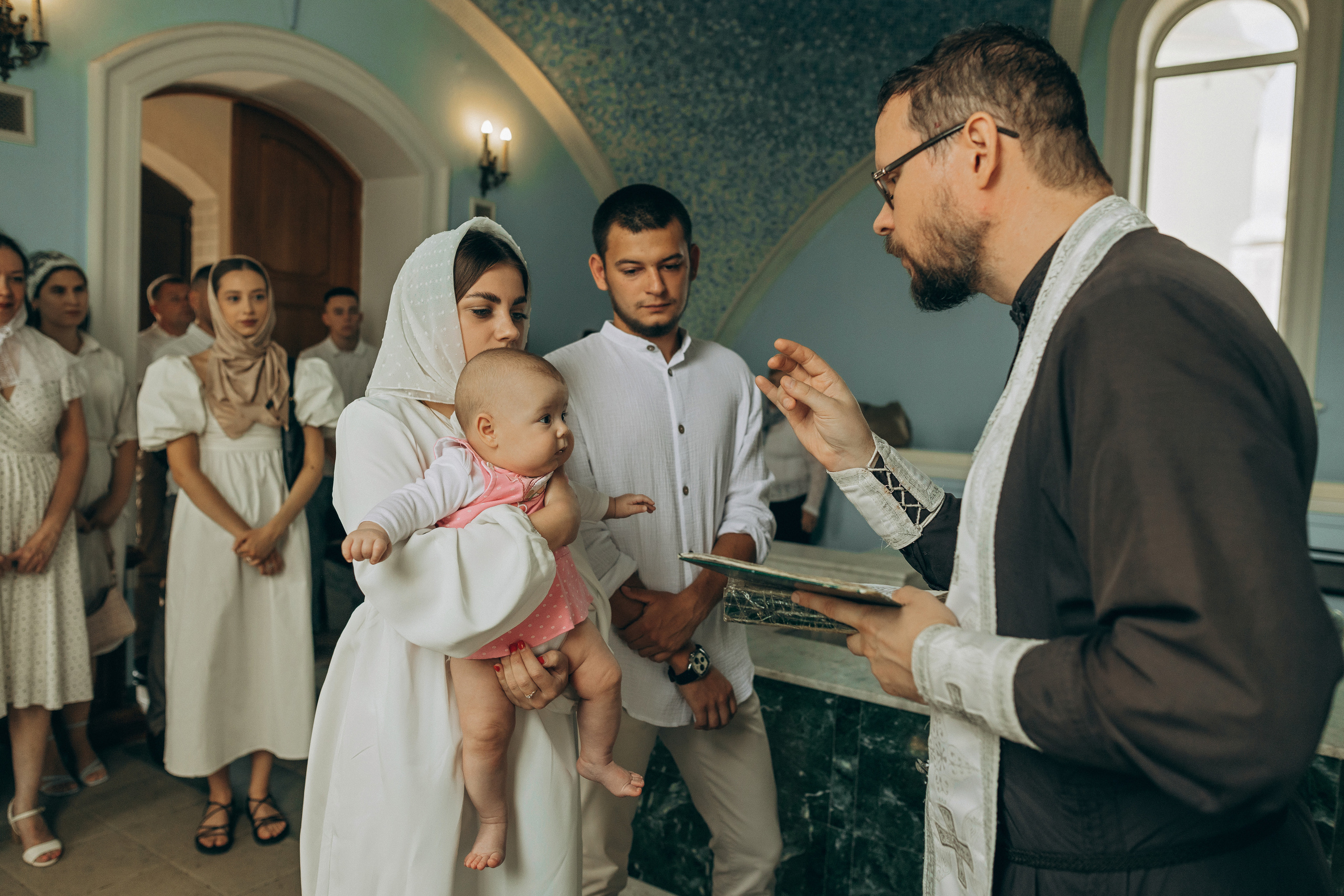 Крещение Амелии. Семейный фотограф и детский фотограф в Волгограде Алеся Бутакова — дет