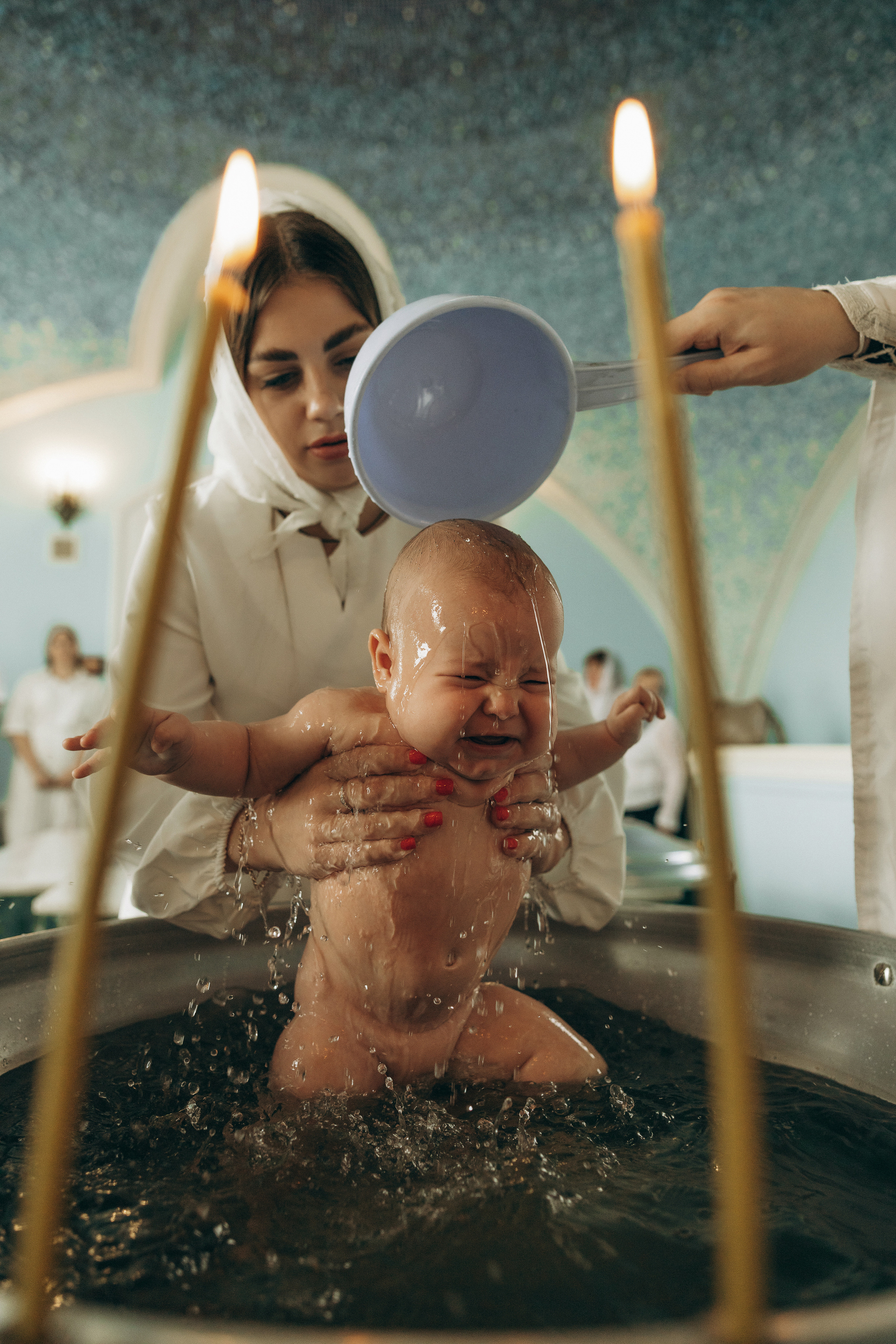 Крещение Амелии. Семейный фотограф и детский фотограф в Волгограде Алеся Бутакова — дет