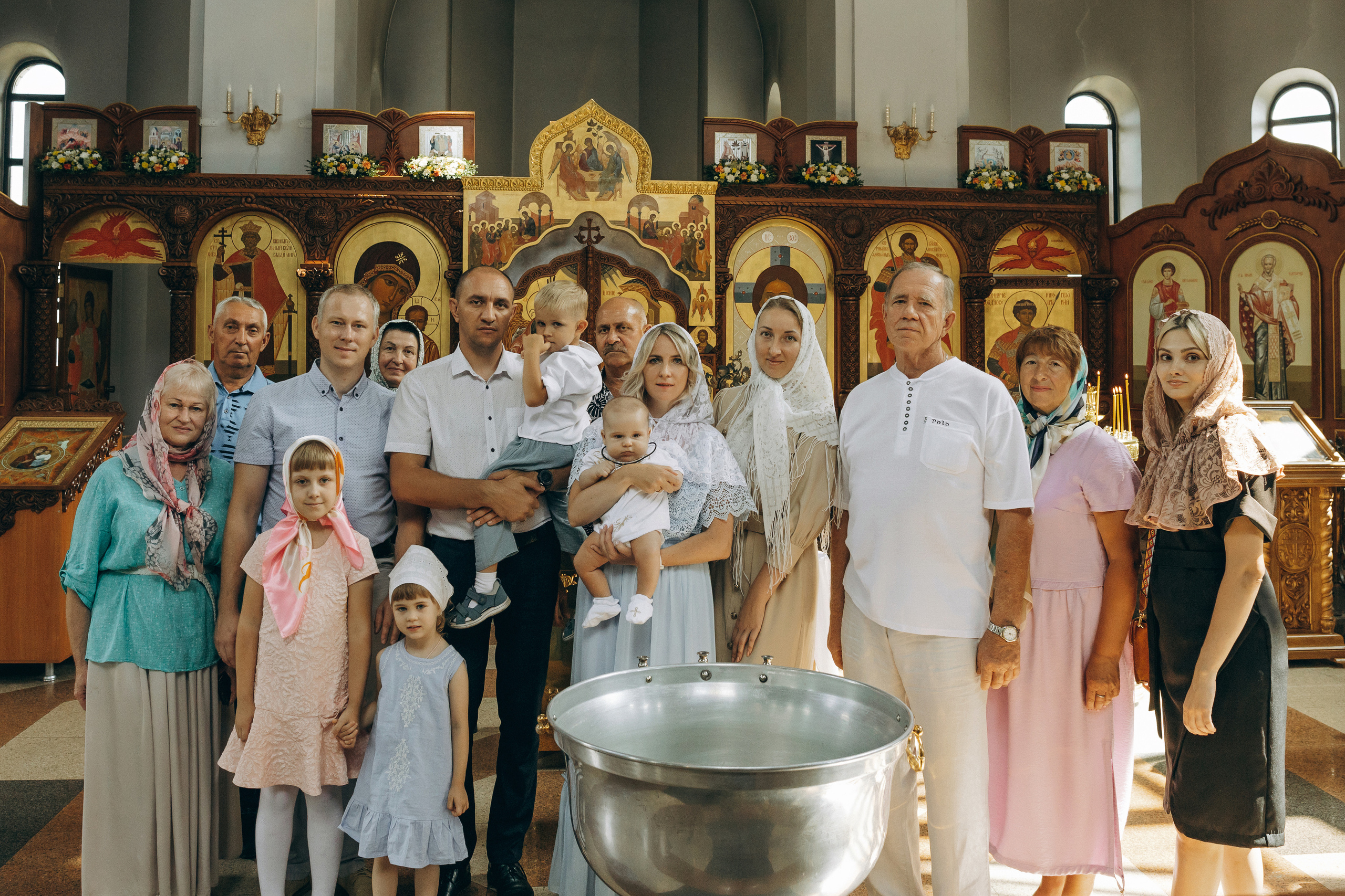 Крещение Ярослава. Семейный фотограф и детский фотограф в Волгограде Алеся Бутакова — дет