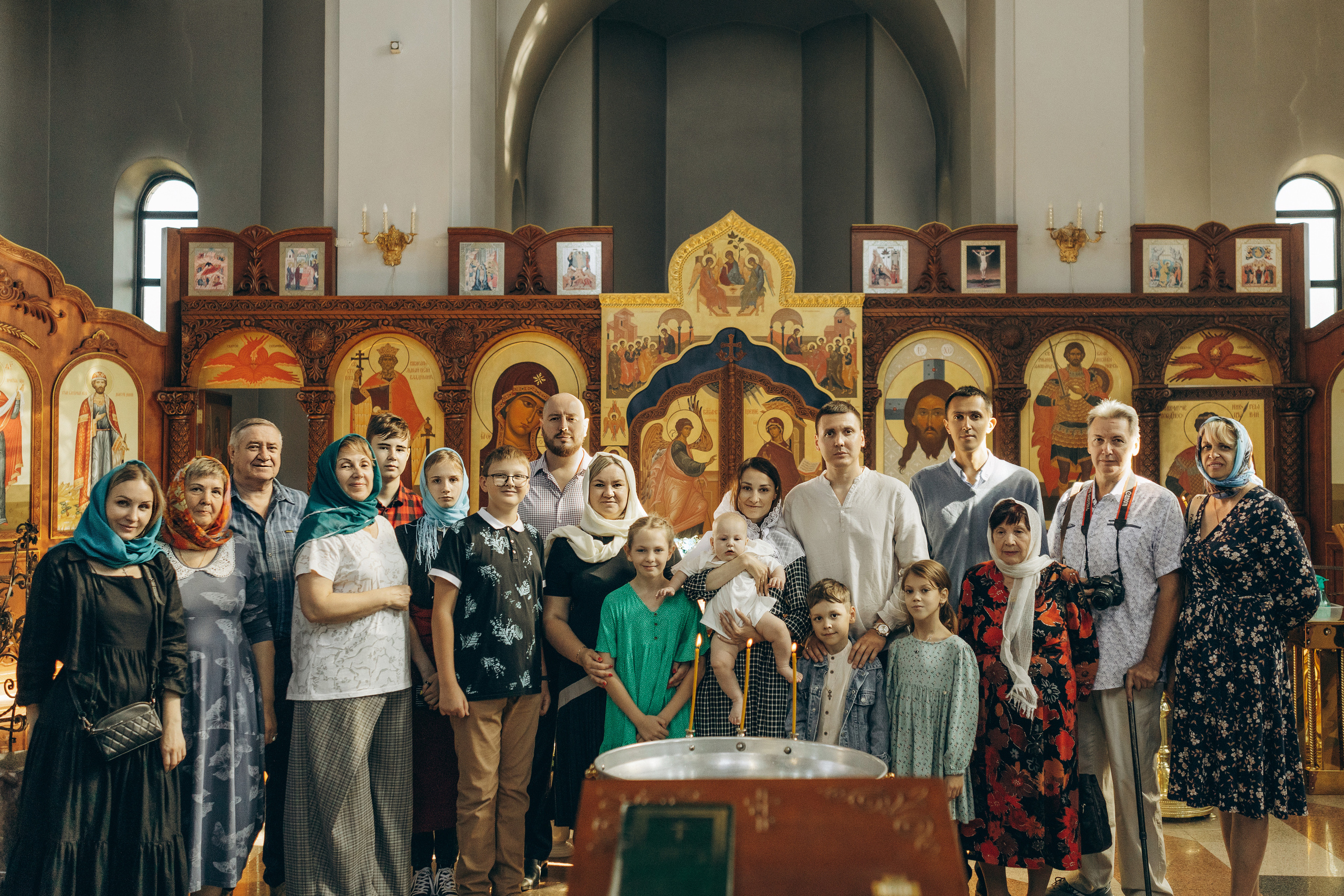 Крещение Тимура. Семейный фотограф и детский фотограф в Волгограде Алеся Бутакова — дет