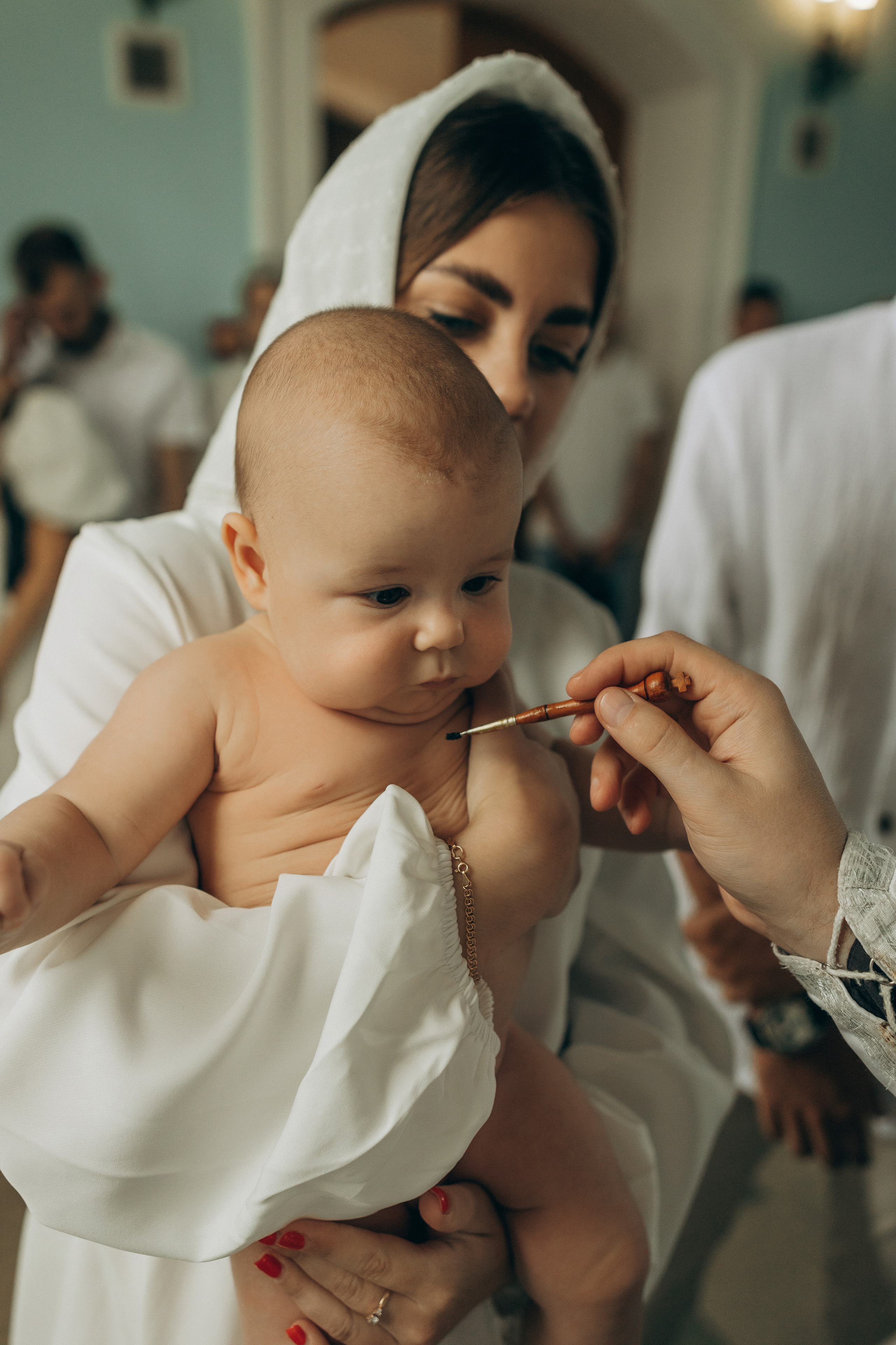 Крещение Амелии. Семейный фотограф и детский фотограф в Волгограде Алеся Бутакова — дет