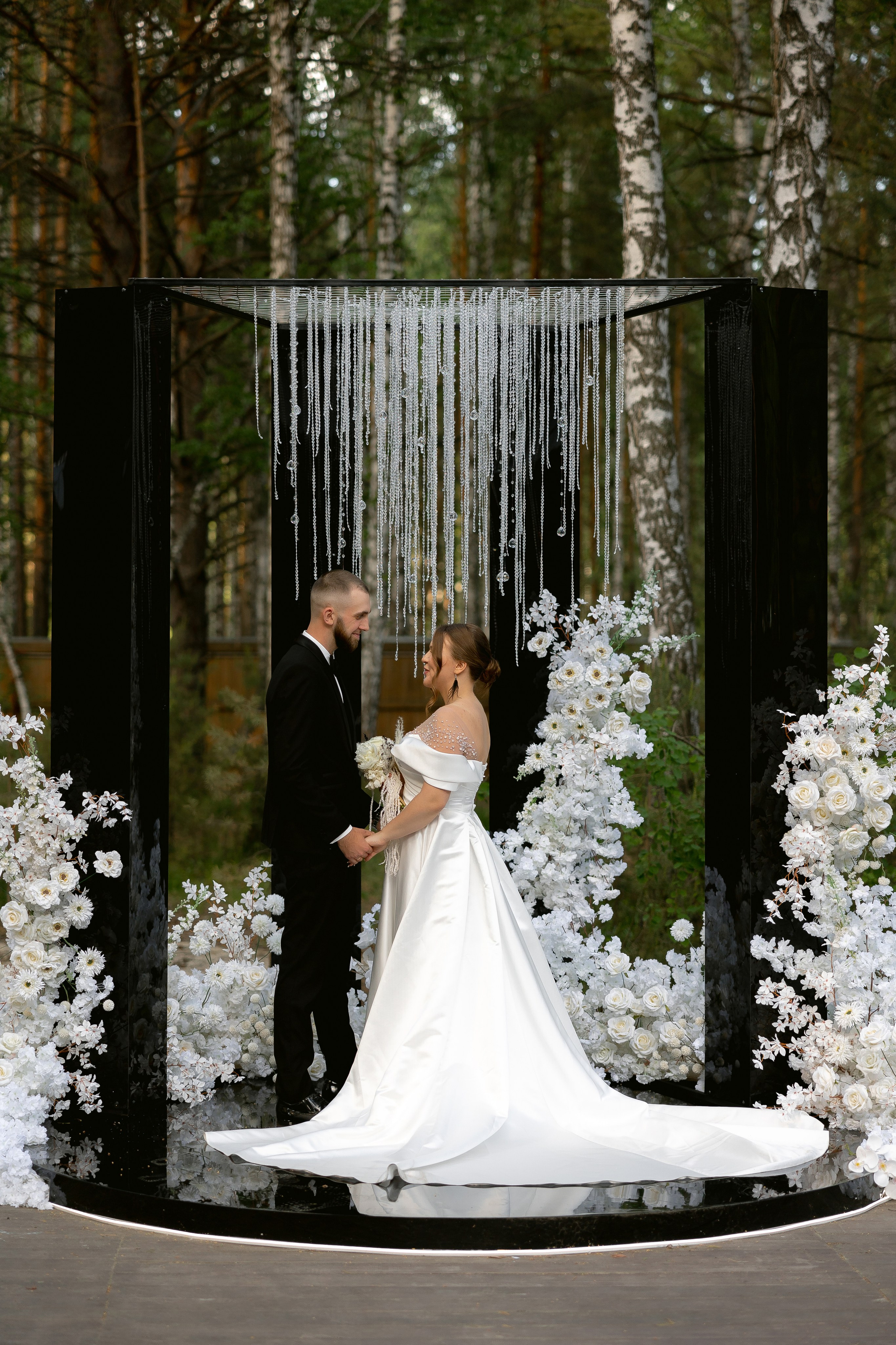 Black and white wedding. Организация свадеб тюмень