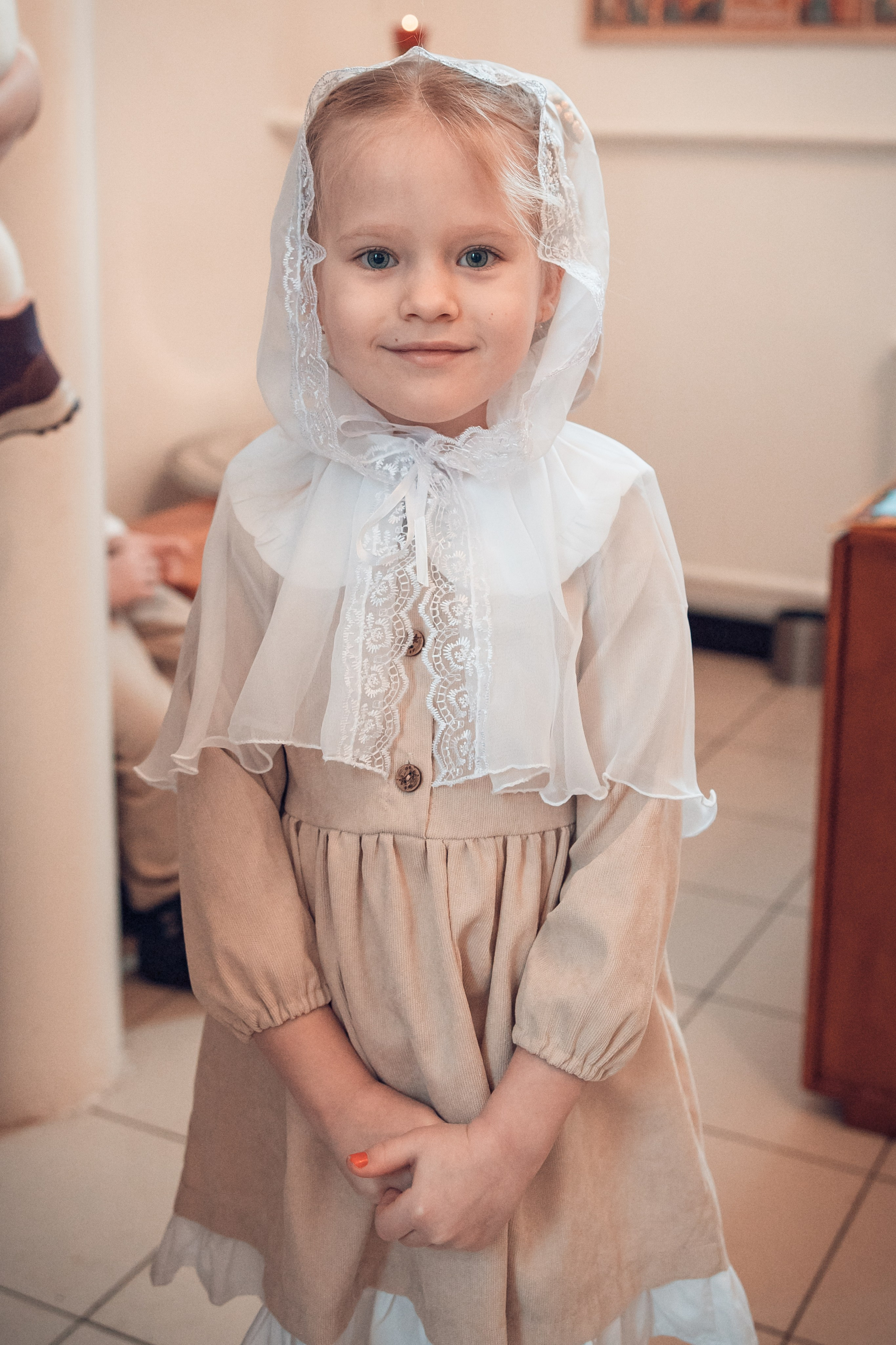 Таинство Крещения Виктории. Церковь Казанской иконы Божией Матери в Вышетравино. Семейный фотограф в Рязани и Рязанской области