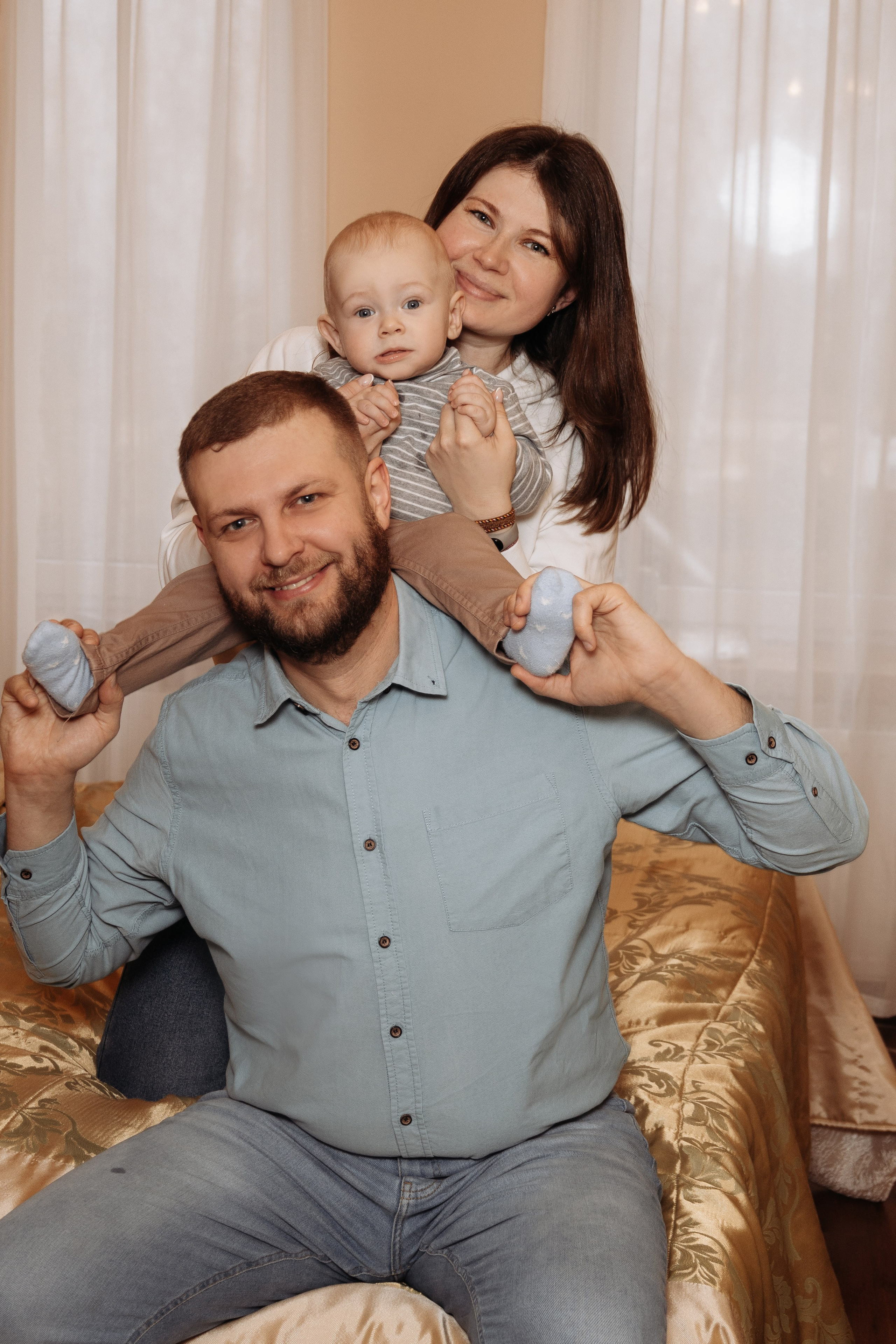 Виктория, Алексей, Мирослав. Семейный фотограф в Рязани и Рязанской области