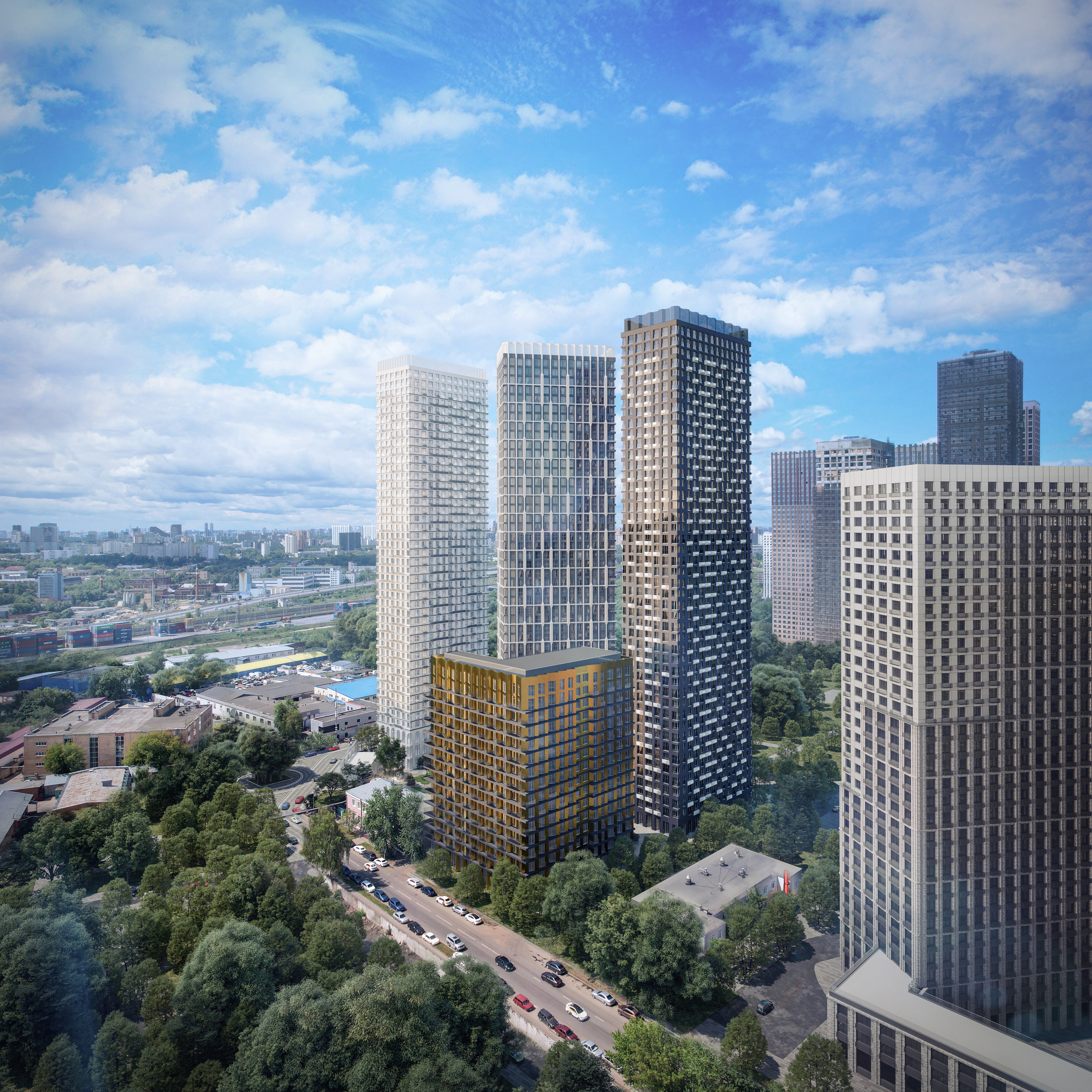 Жилой комплекс. Иван Ваганов. Портфолио