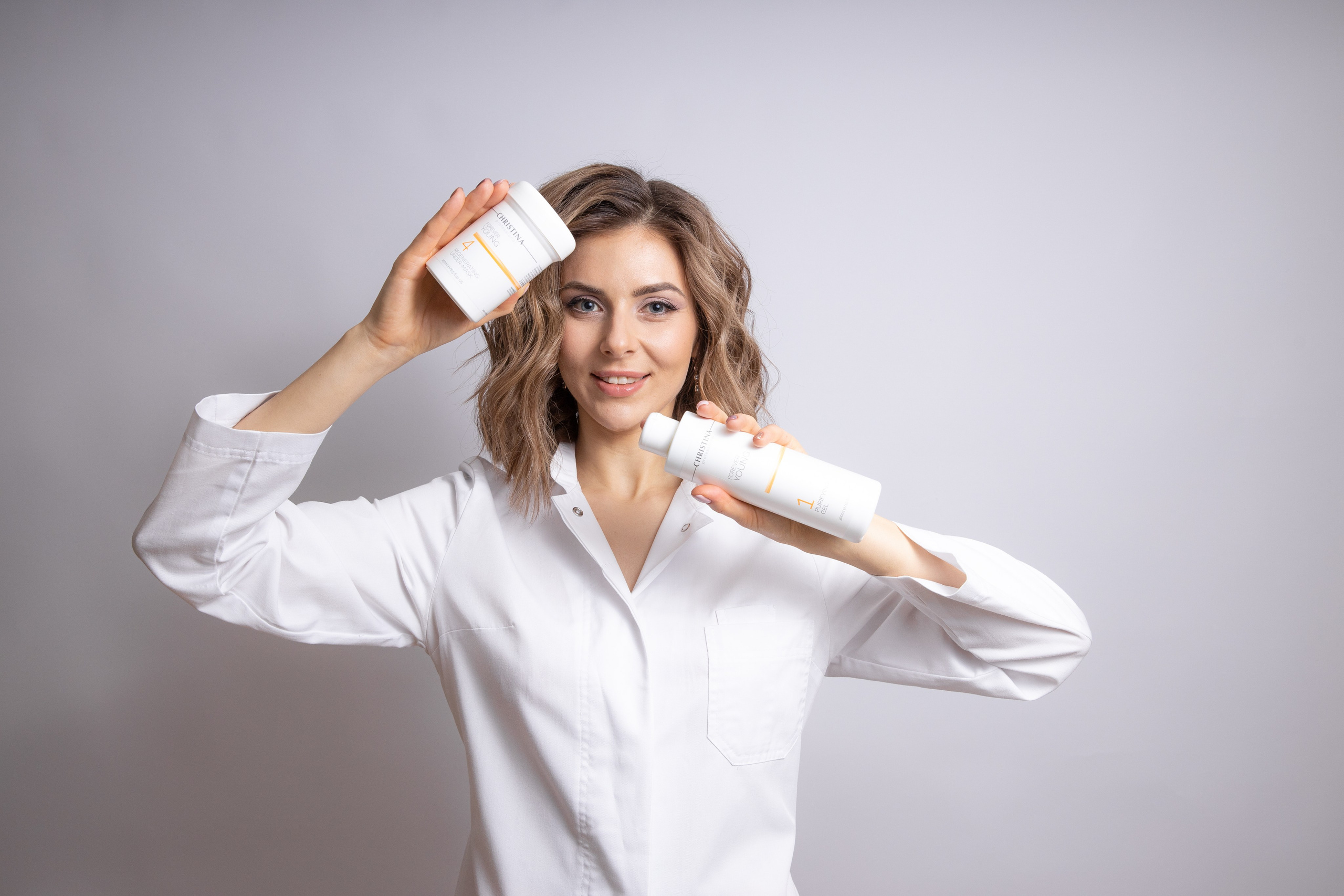 Портрет для косметолога. Фон. Фотограф Москва