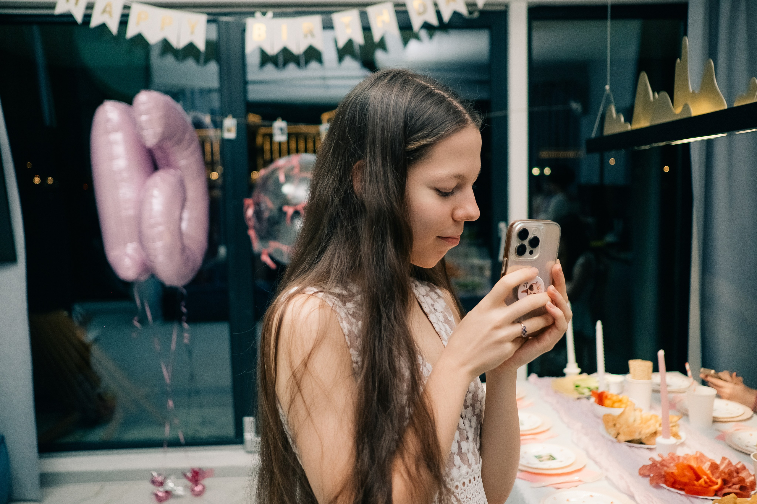 День рождения в «Доме на воде». Портретный фотограф Алина Хаунина