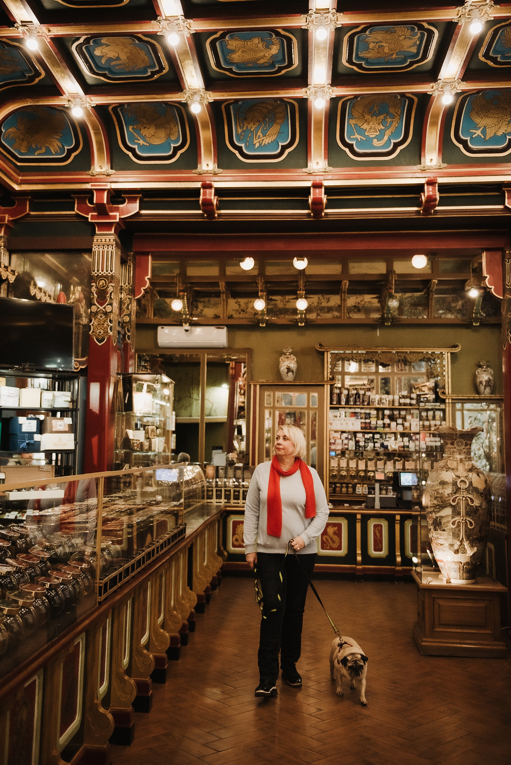 Ольга и Потапум. Прогулка к чайному дому. Семейный Фотограф в Москве Ирина Хохлова