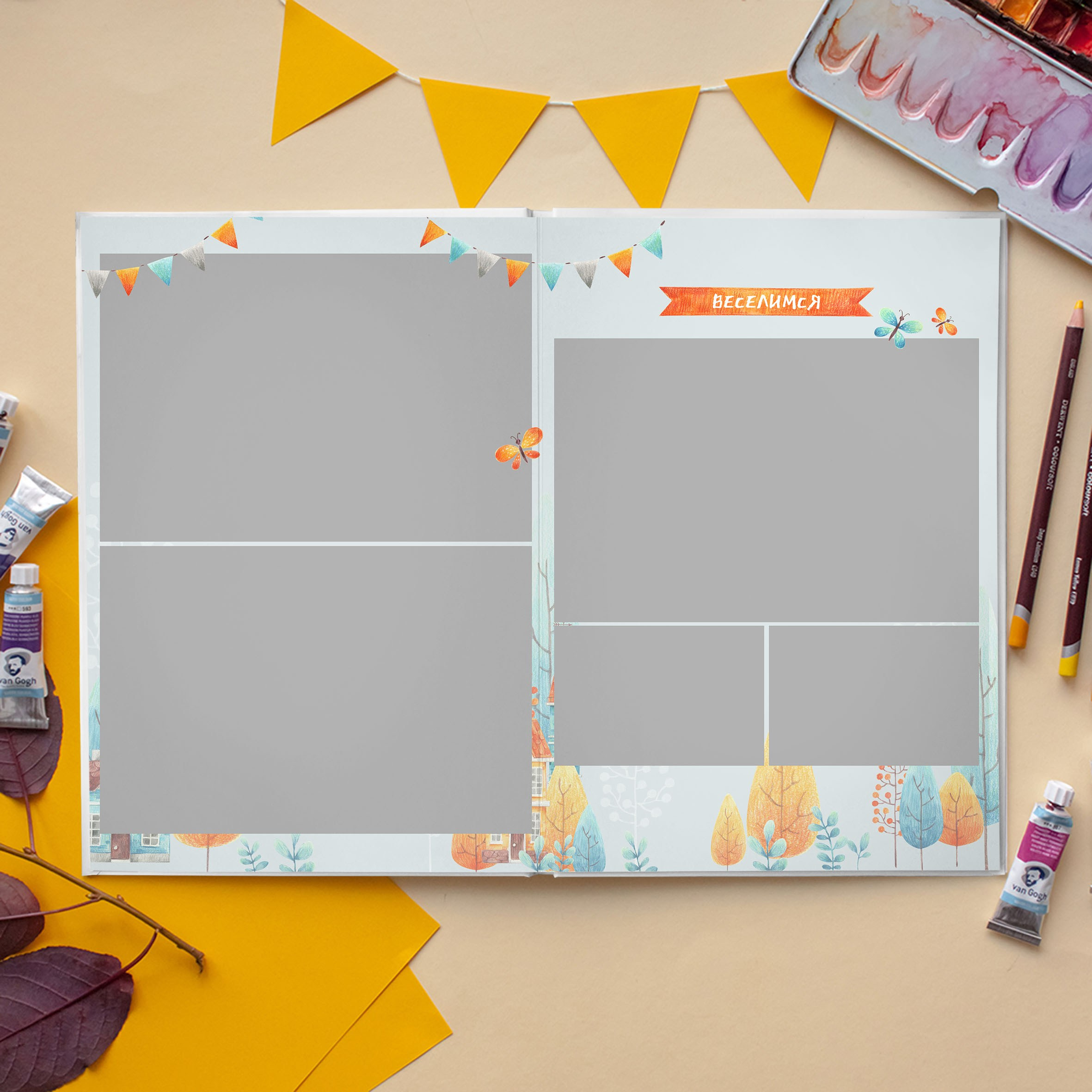 Дизайны фотокниг для детского сада. REPEYBOOK | Выпускные альбомы для детского сада и класса