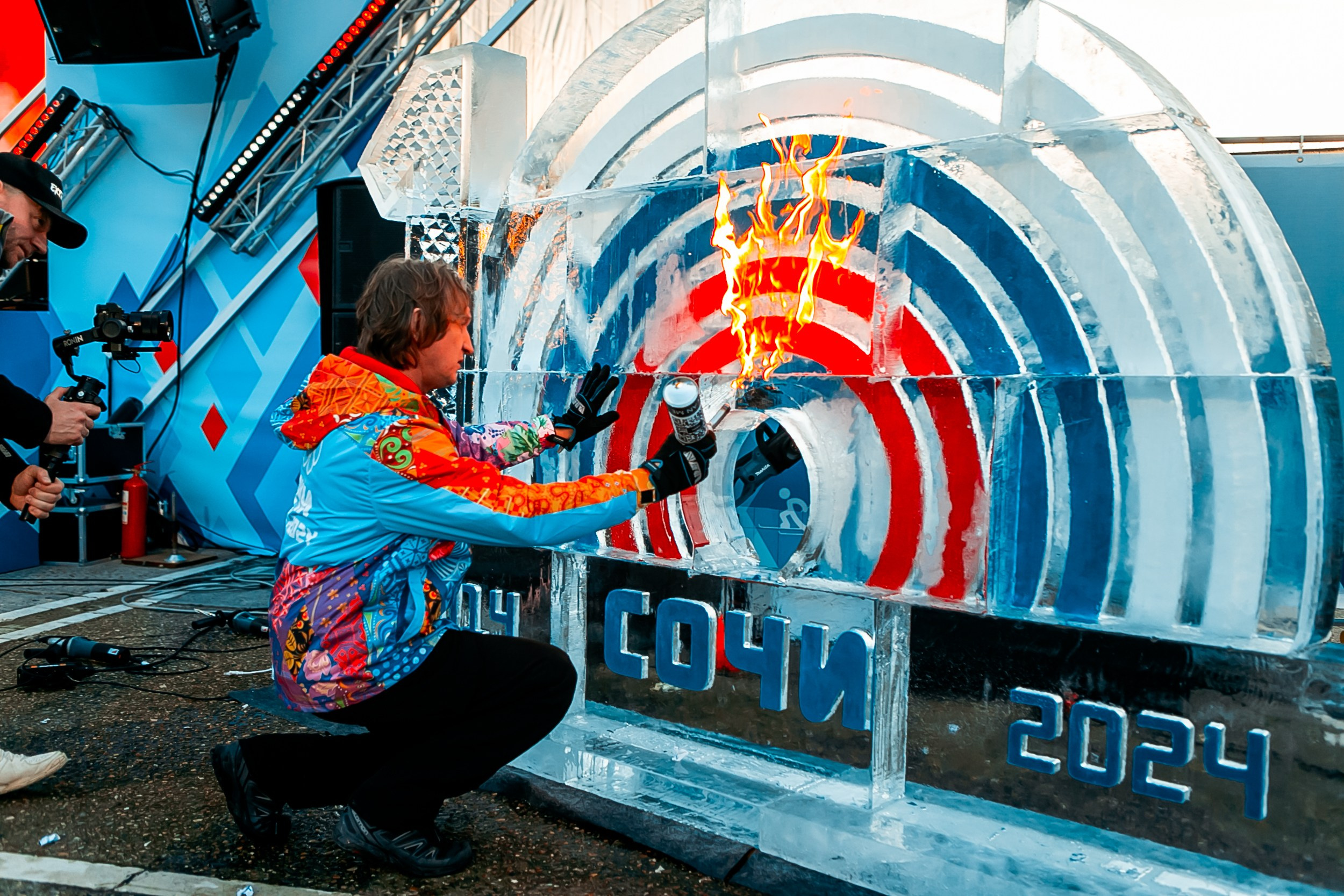 День зимних видов спорта 2024. Репортажный фотограф в Сочи Дмитрий Ветринский