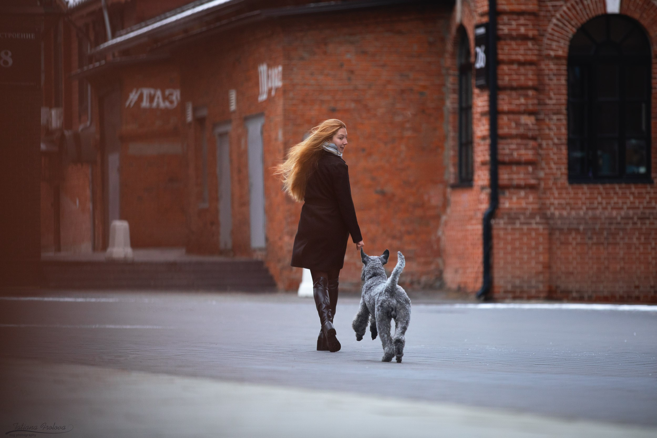Городская съемка в стиле лайфстайл. Фотограф-анималист в Москве и Московской области Татьяна Фролова