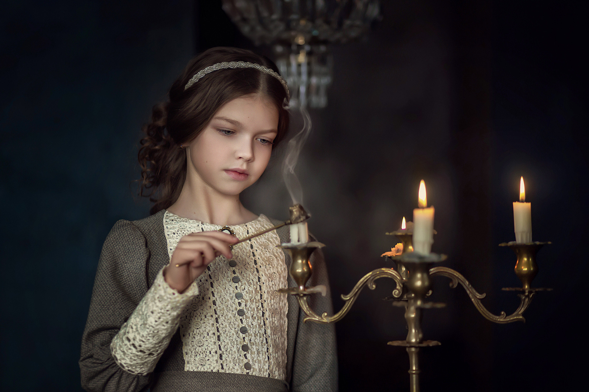 Винтаж. Тёмная студия. Фотограф в Екатеринбурге Наталья Русских