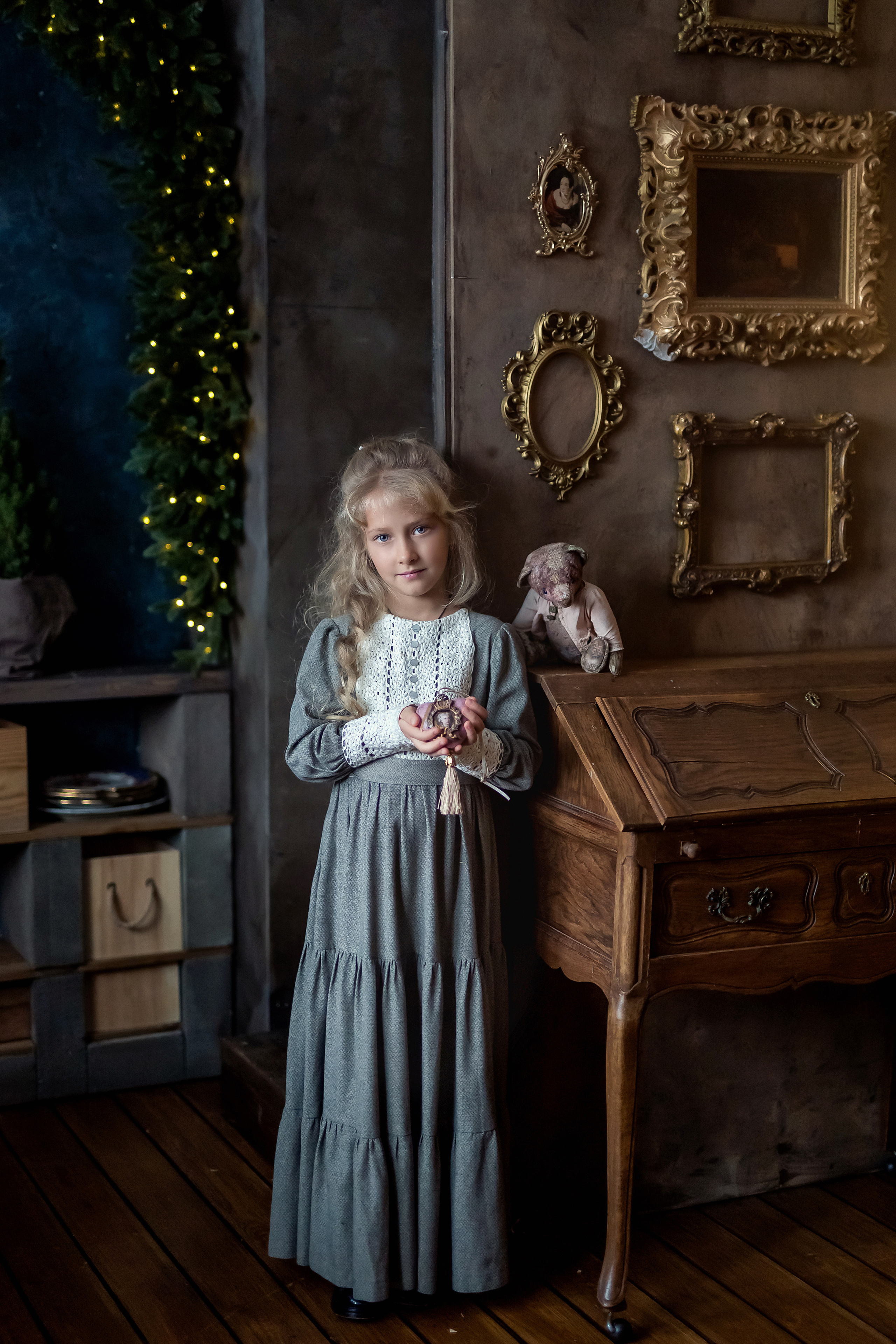 Винтаж. Тёмная студия. Фотограф в Екатеринбурге Наталья Русских