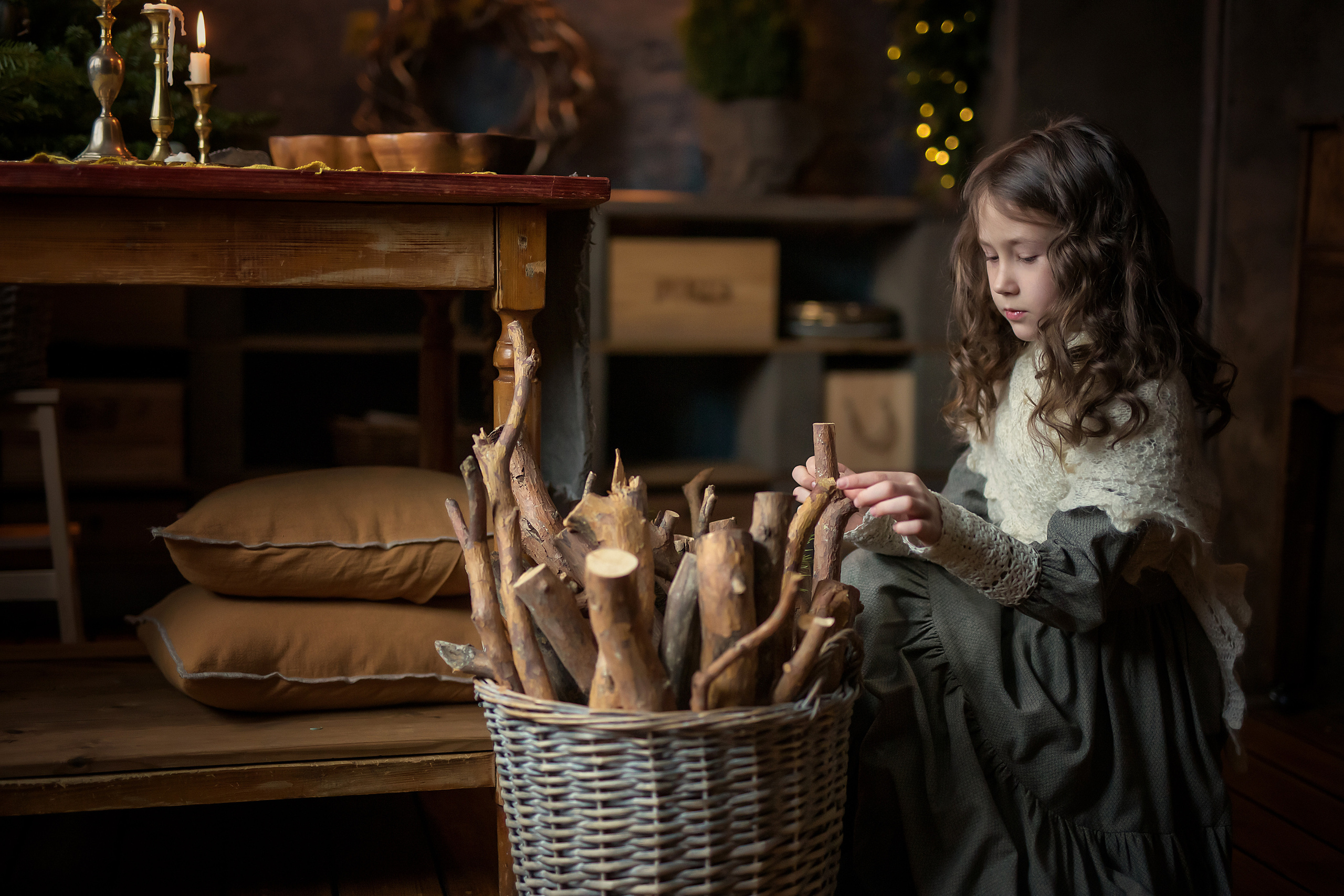 Винтаж. «Зимняя деревня». Фотограф в Екатеринбурге Наталья Русских