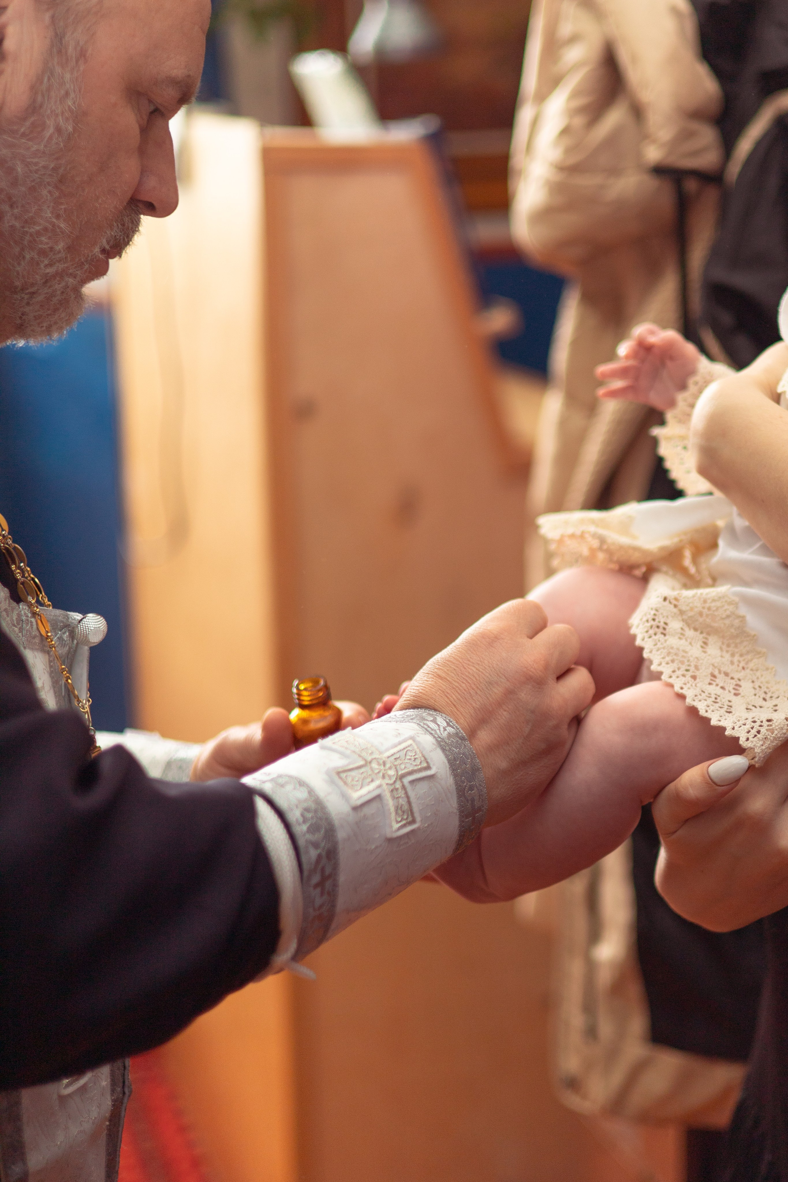 Таинство Крещения Ирины. Семейный и детский фотограф в Михайловке Татьяна Лестьева