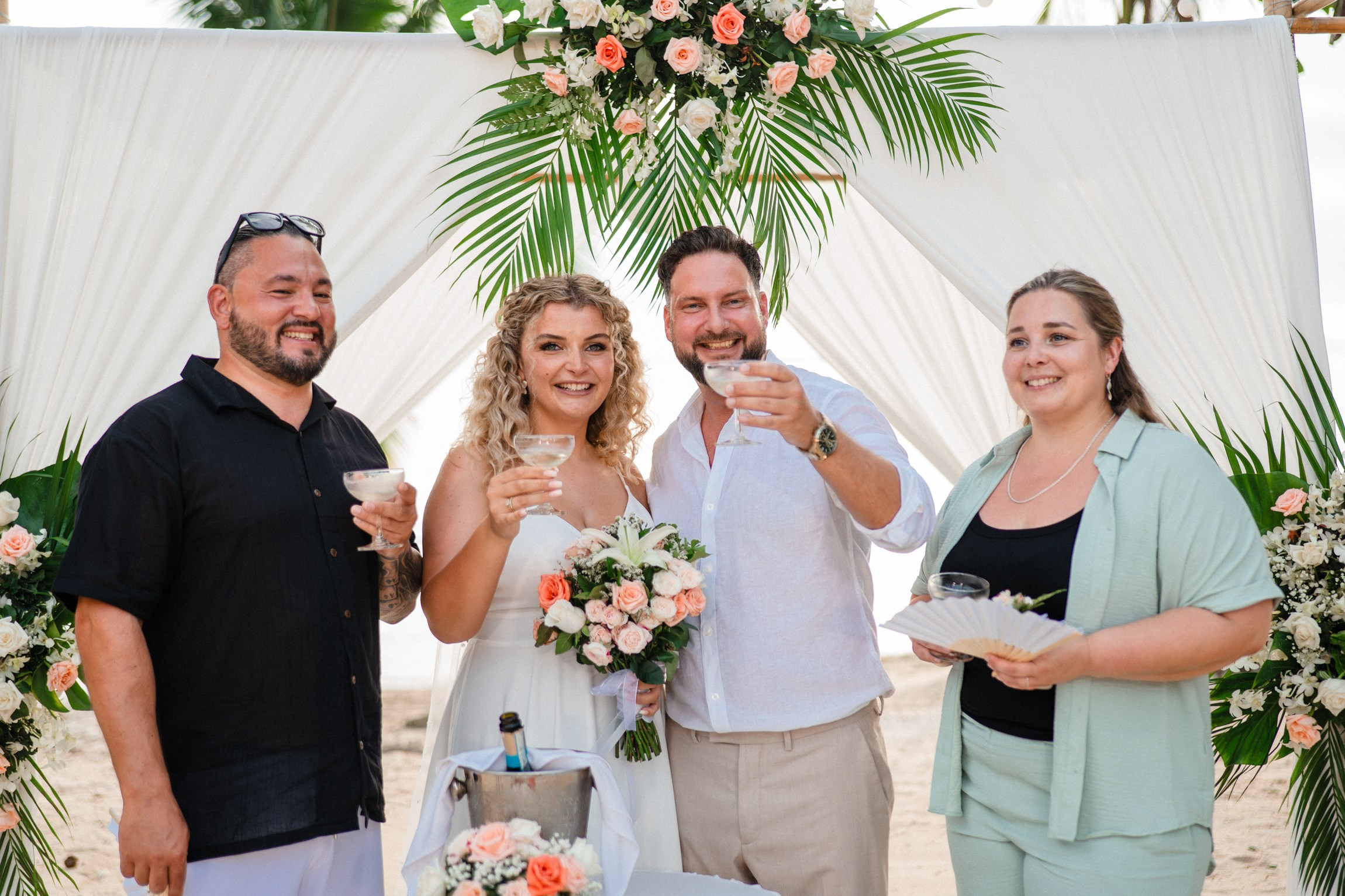 Tropical Wedding Celebration