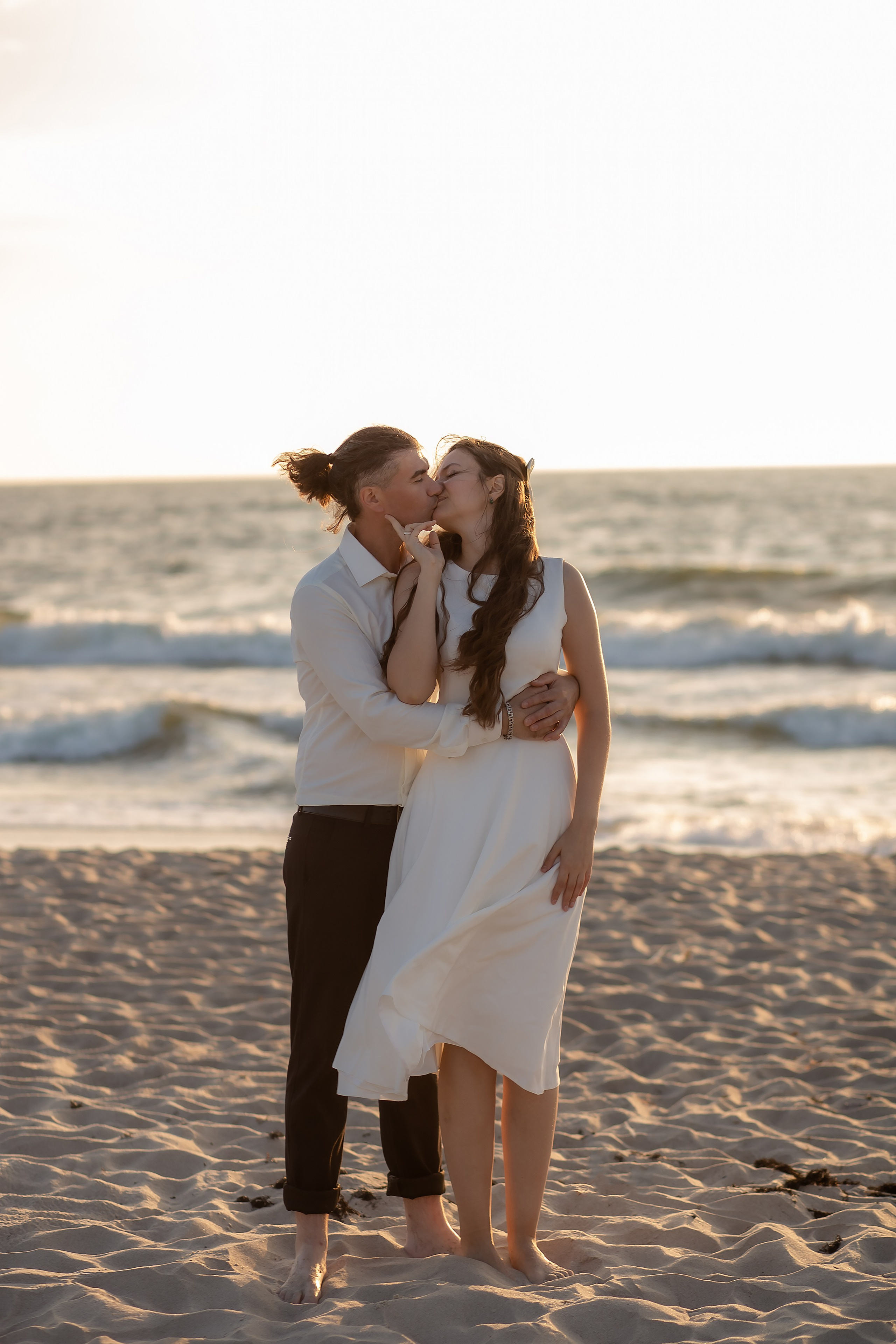 Ирина и Данил. Закат. Фотограф в Калининграде Решетникова Алина