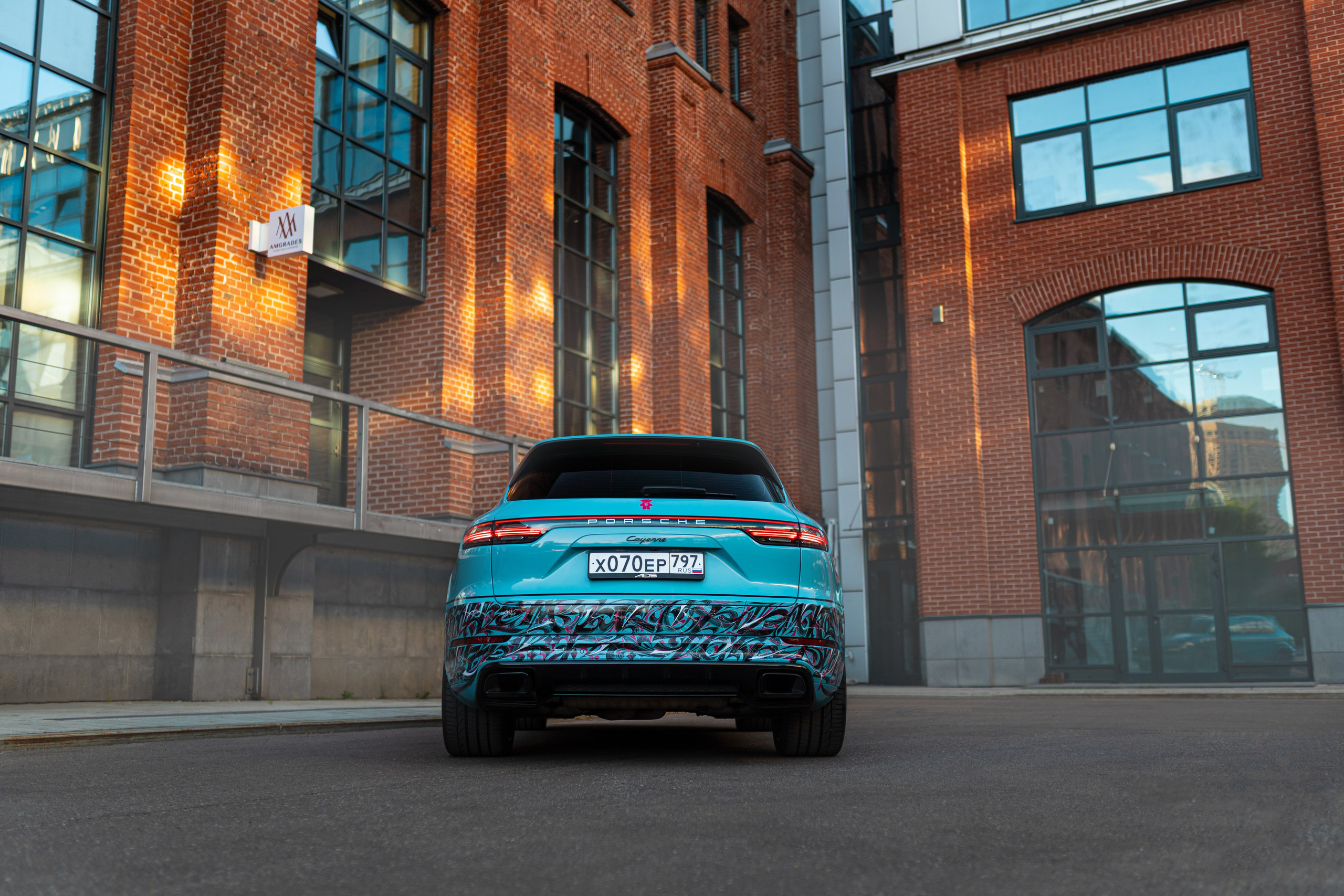 Porsche Cayenne by Medvedus. Автомобильный фотограф в Москве | Базилев Александр