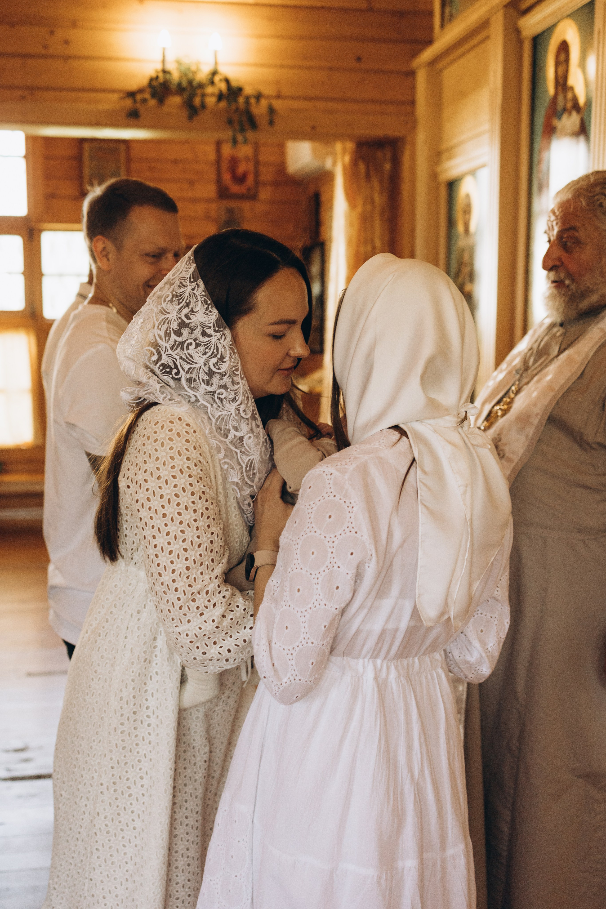 Крещение Егора. Семейный фотограф в Москве Виктория Ястребинская