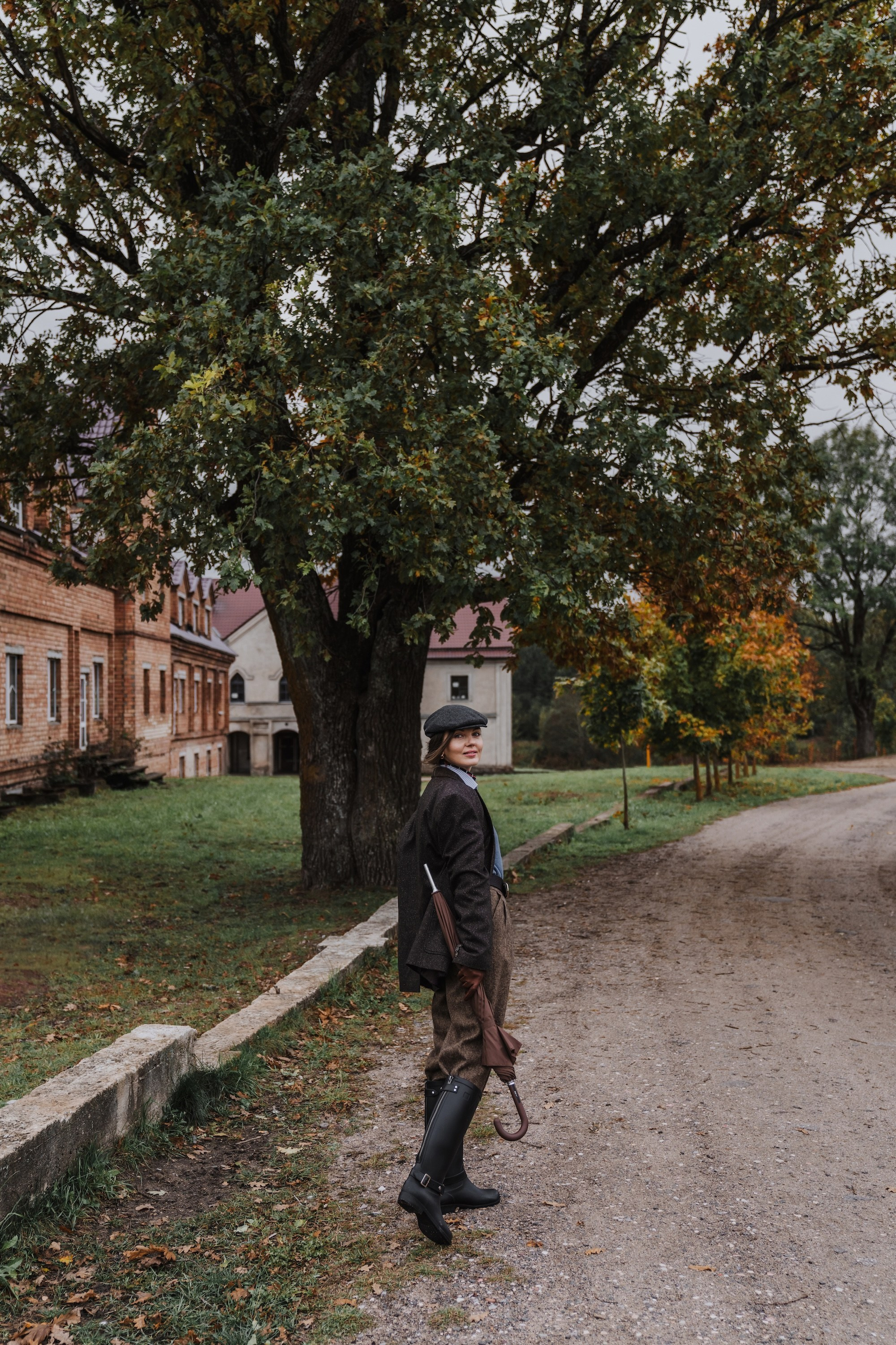 Юля. Осень, в британском стиле, Минск. Olga Modjaro