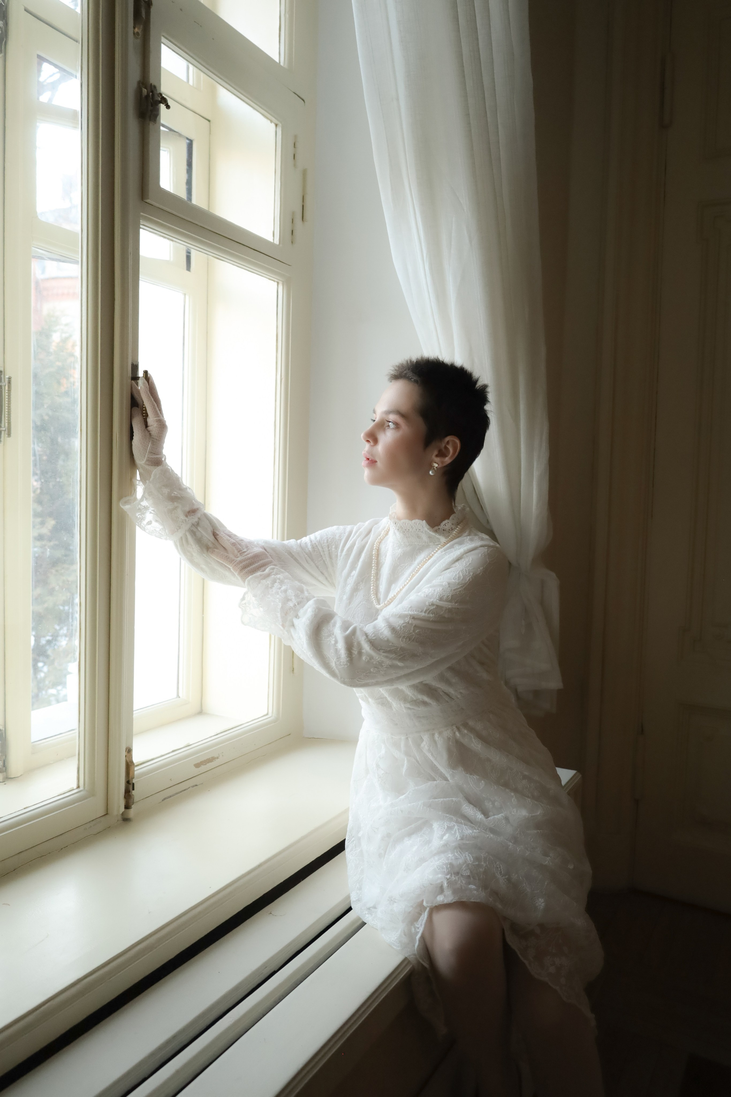 Актриса в особняке. Фотограф Химки Анна Татарских