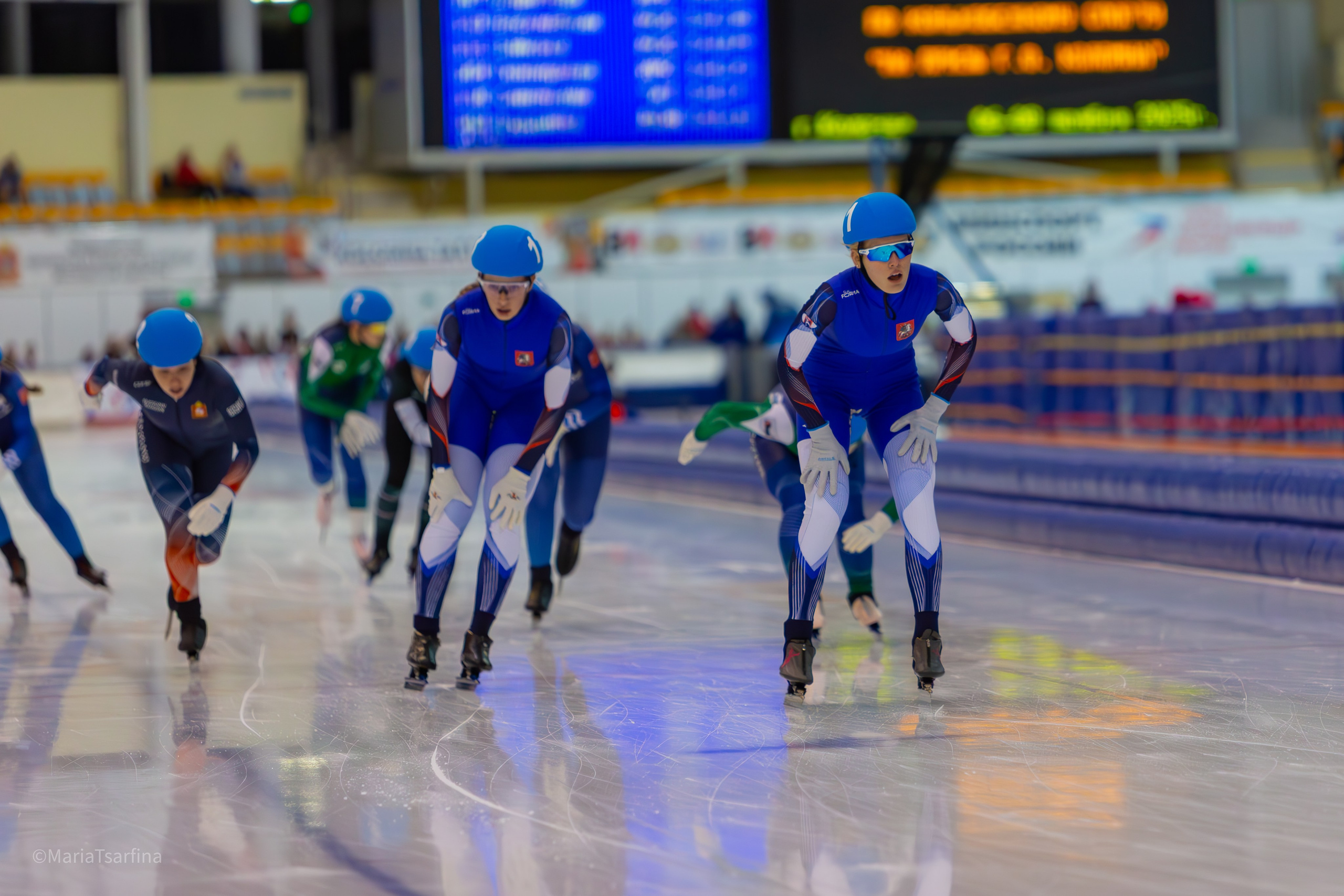 Конькобежный спорт. Спортивная съемка Мария Царфати