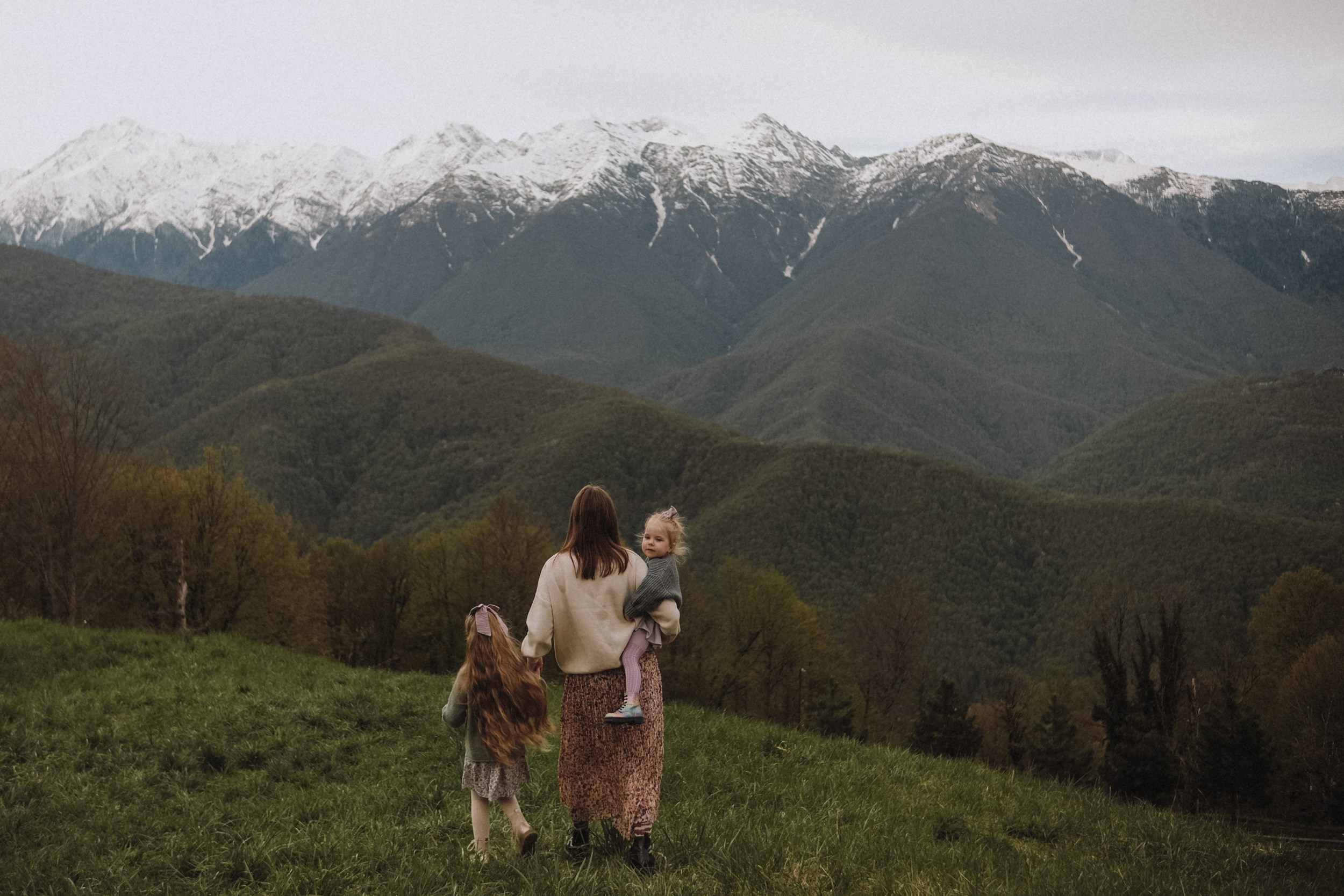 Семья Есении и Эмилии. Семейный фотограф Москва