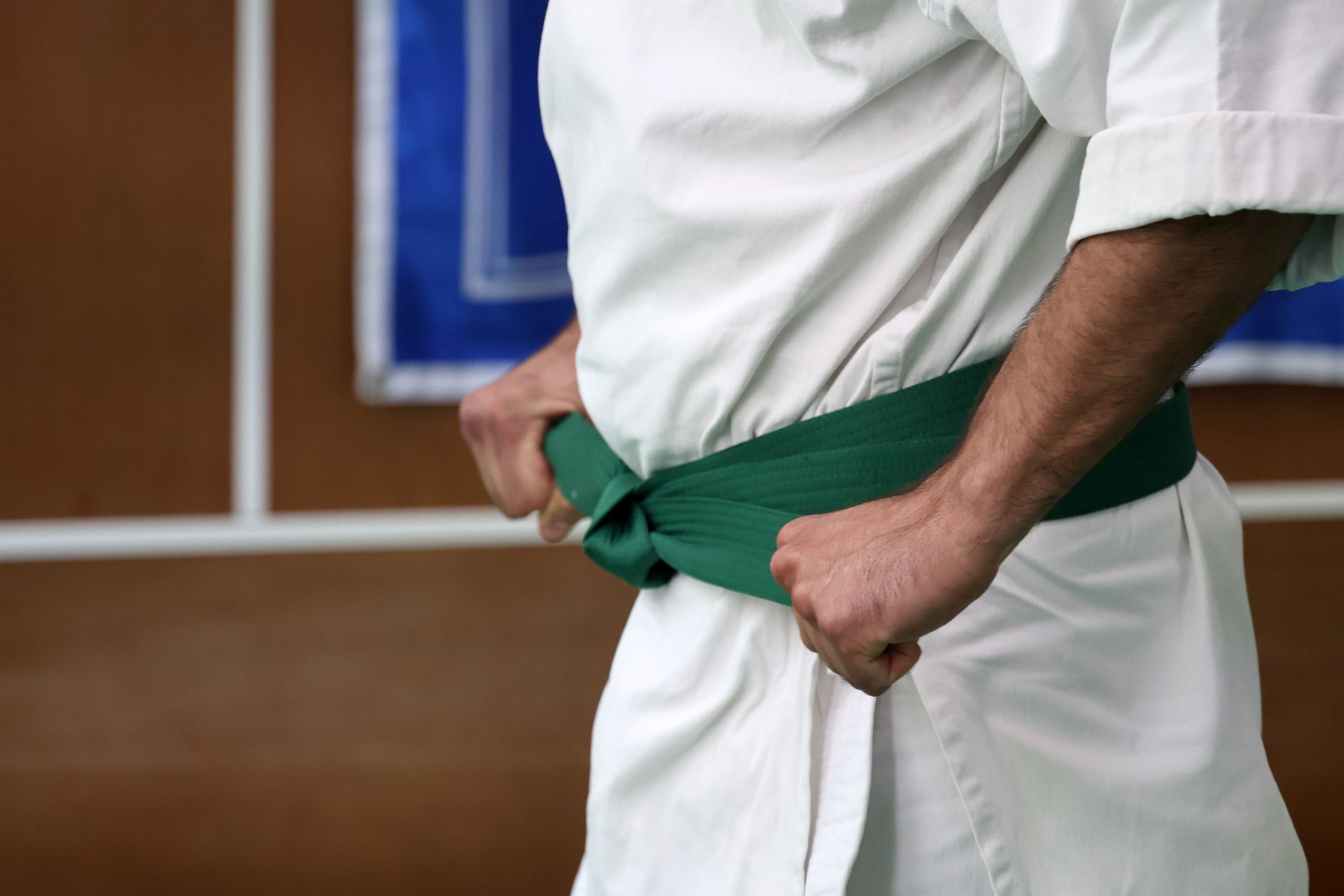 Вручение поясов в школе Окинава каратэ. Спортивный и репортажный фотограф Ермакова Светлана