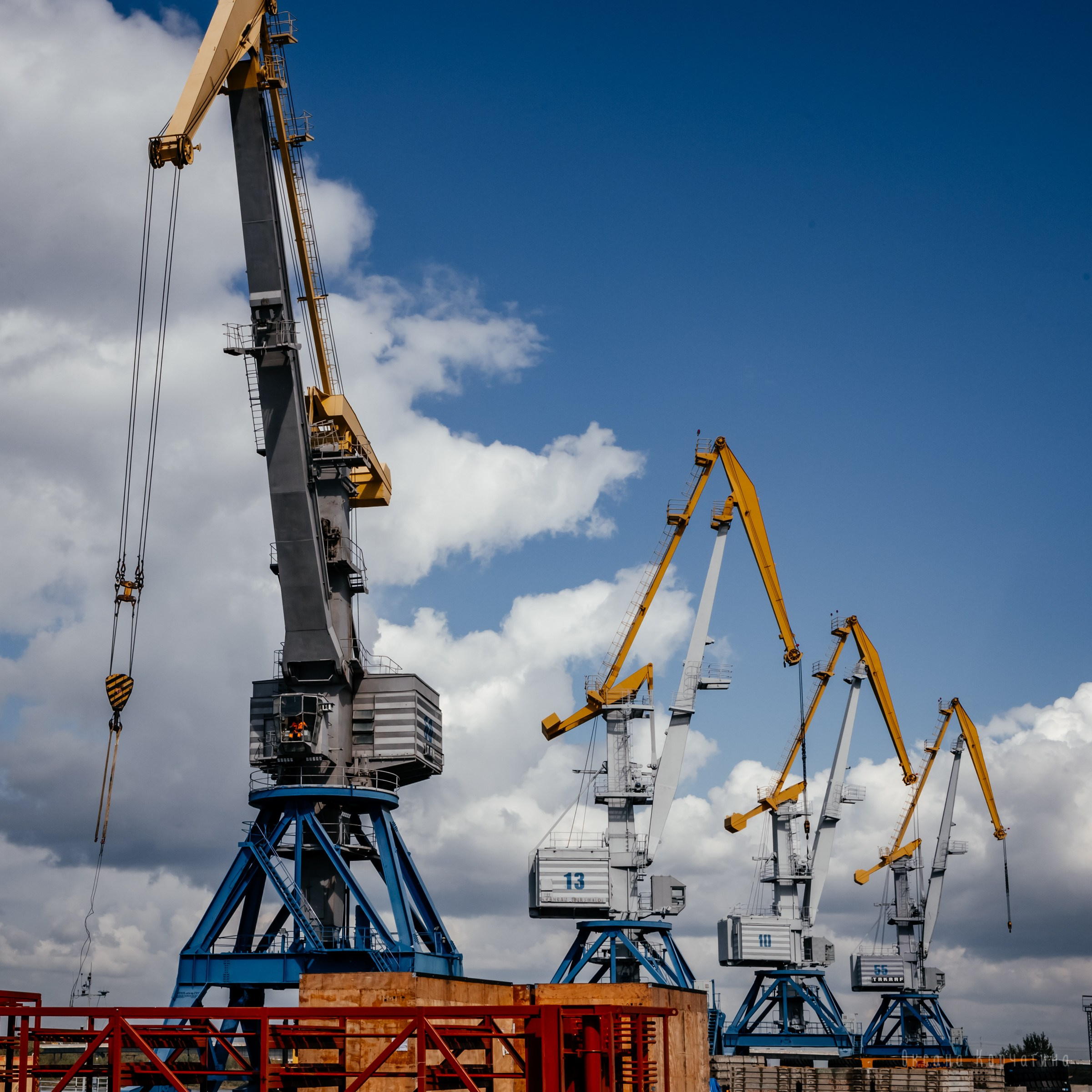 Речной порт. Фотограф в Красноярске Оксана Корчагина