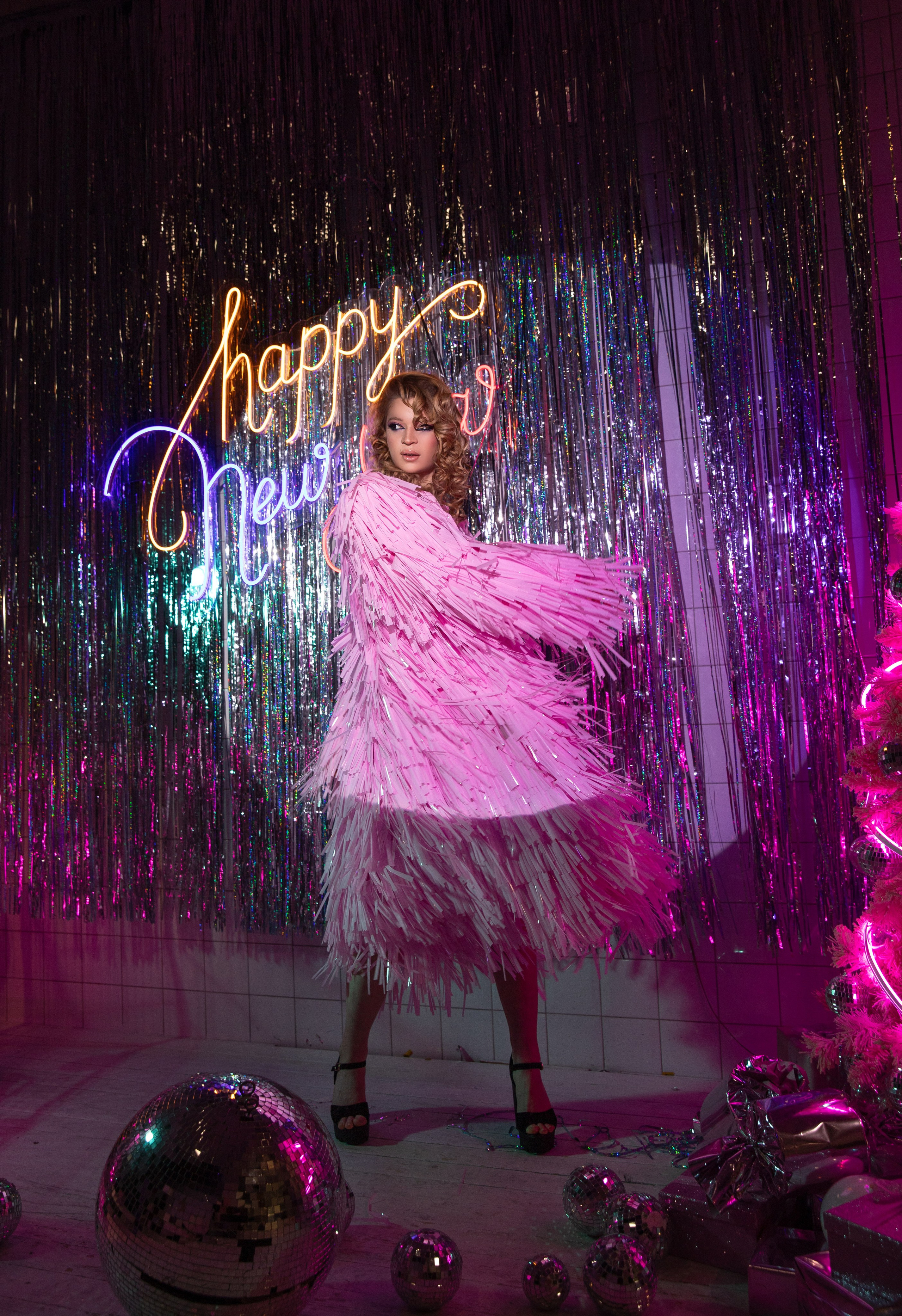 Новогодняя НЕОН. Свадебный и портретный фотограф в Москве Мария Кравченко