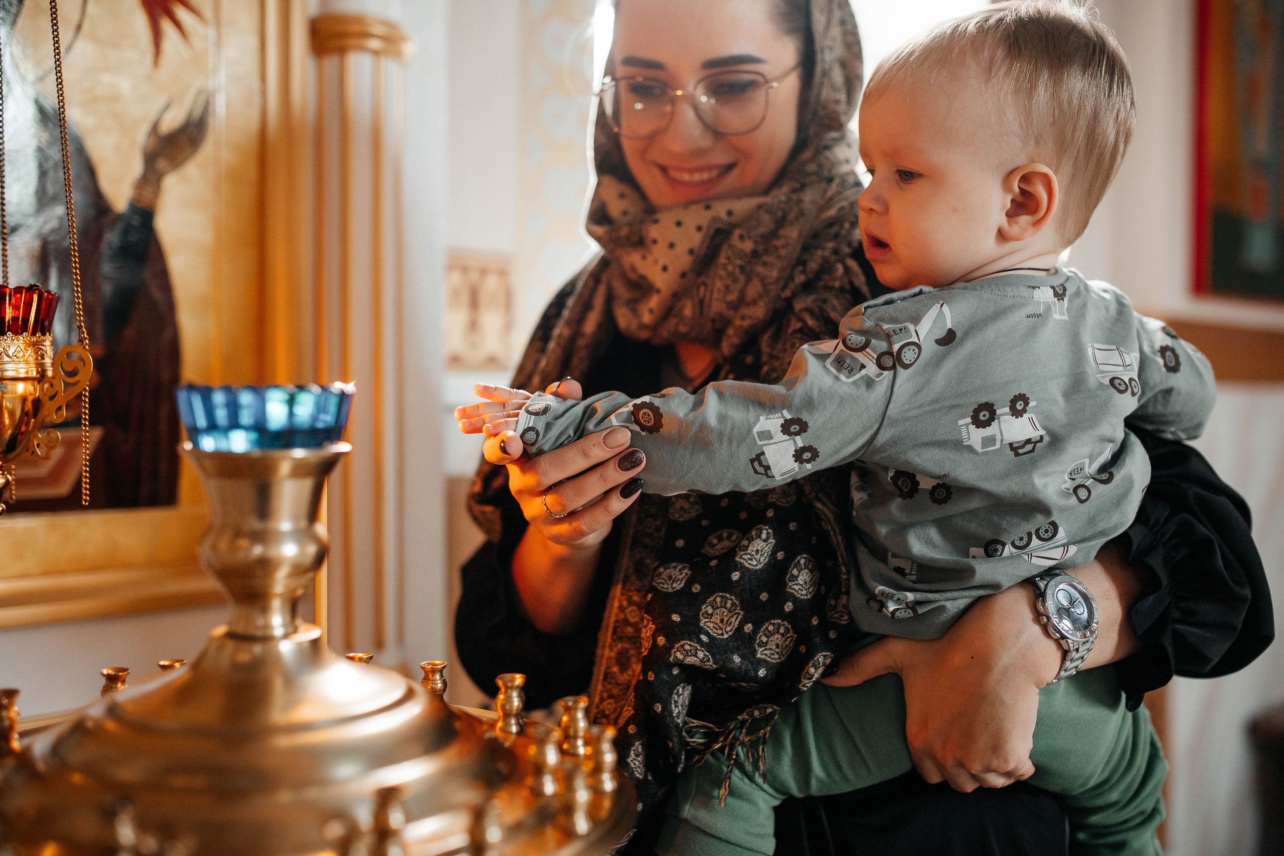 Крещение Каролины. Фотограф Сальск Катерина