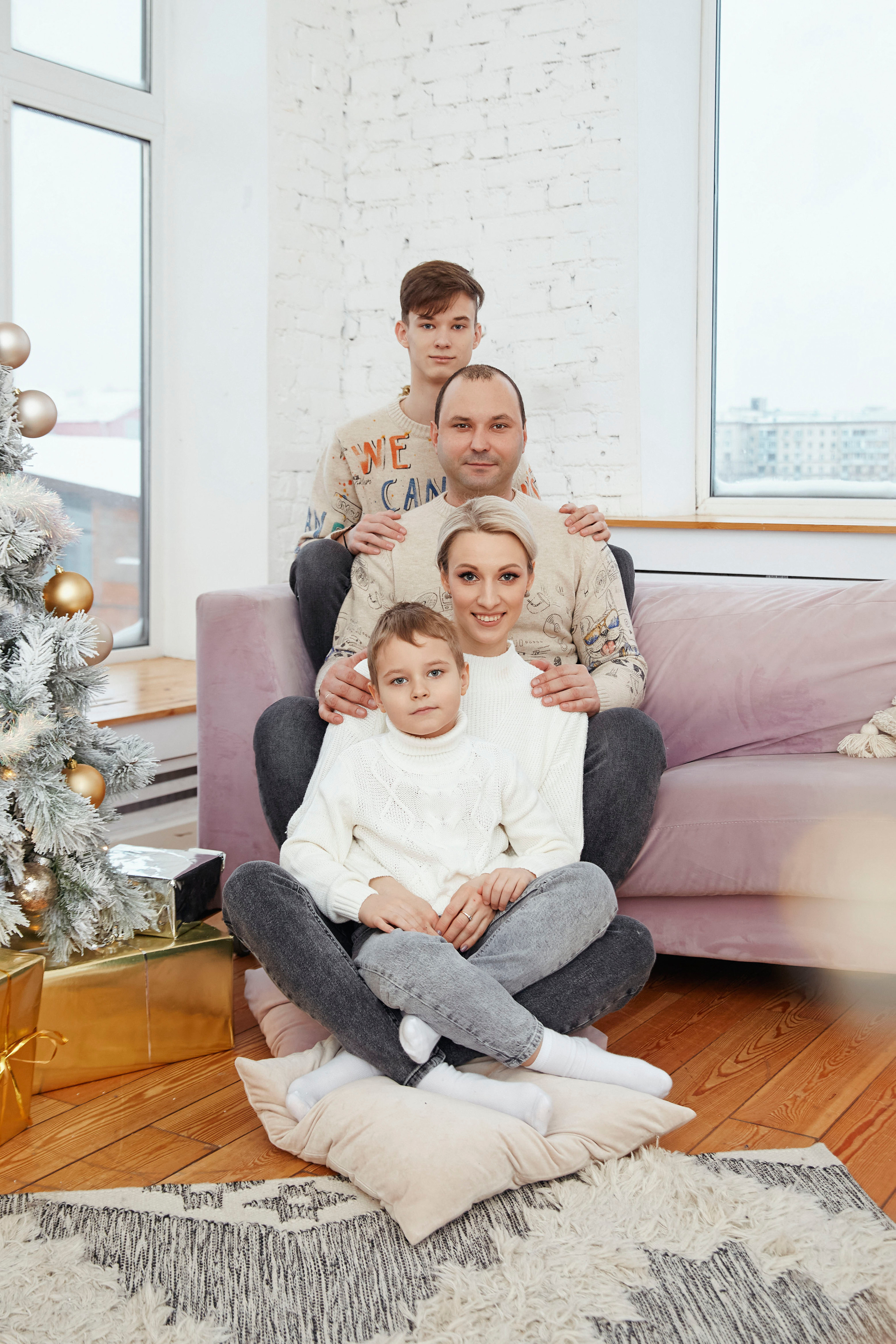 Новый год. Семейный фотограф в Москве Наталия Павлова