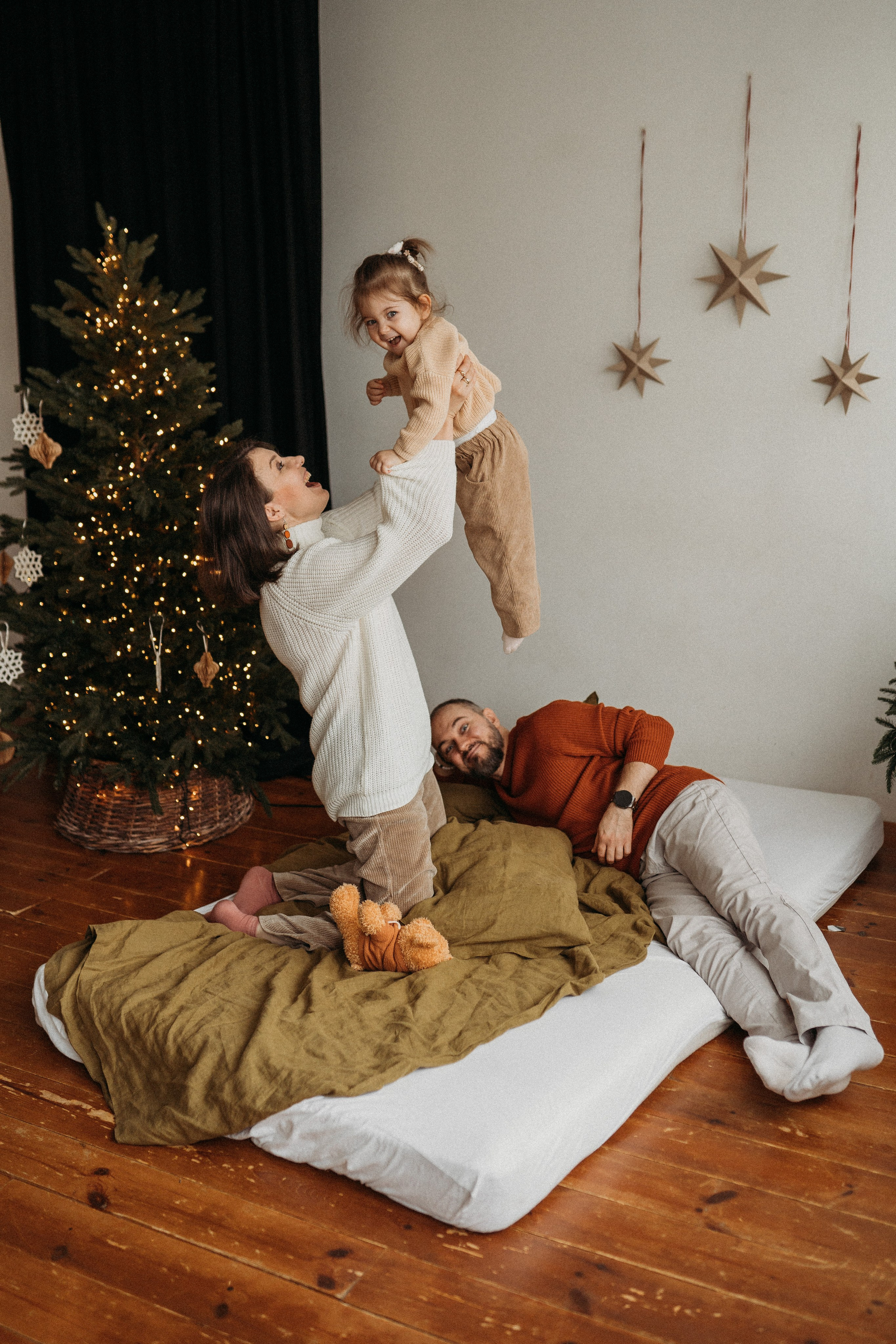 Новогодняя история. Семейный и свадебный фотограф в Москве Оксана Гапеева