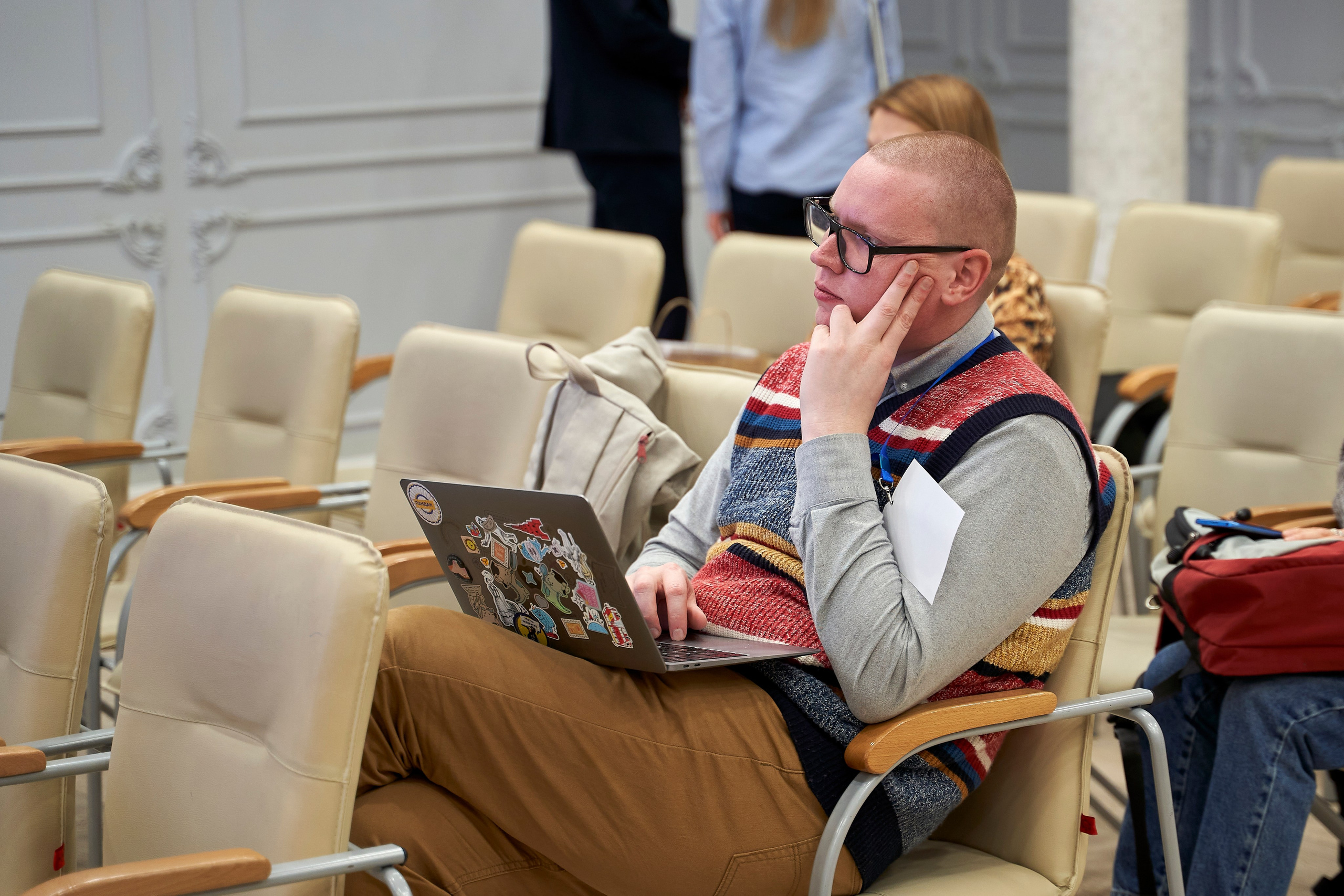 Межрегиональная конференция «Архивы и волонтерство в эпоху глобальной цифровизации». Репортажный фотограф Вилянов Евгений. Нижний Новгород