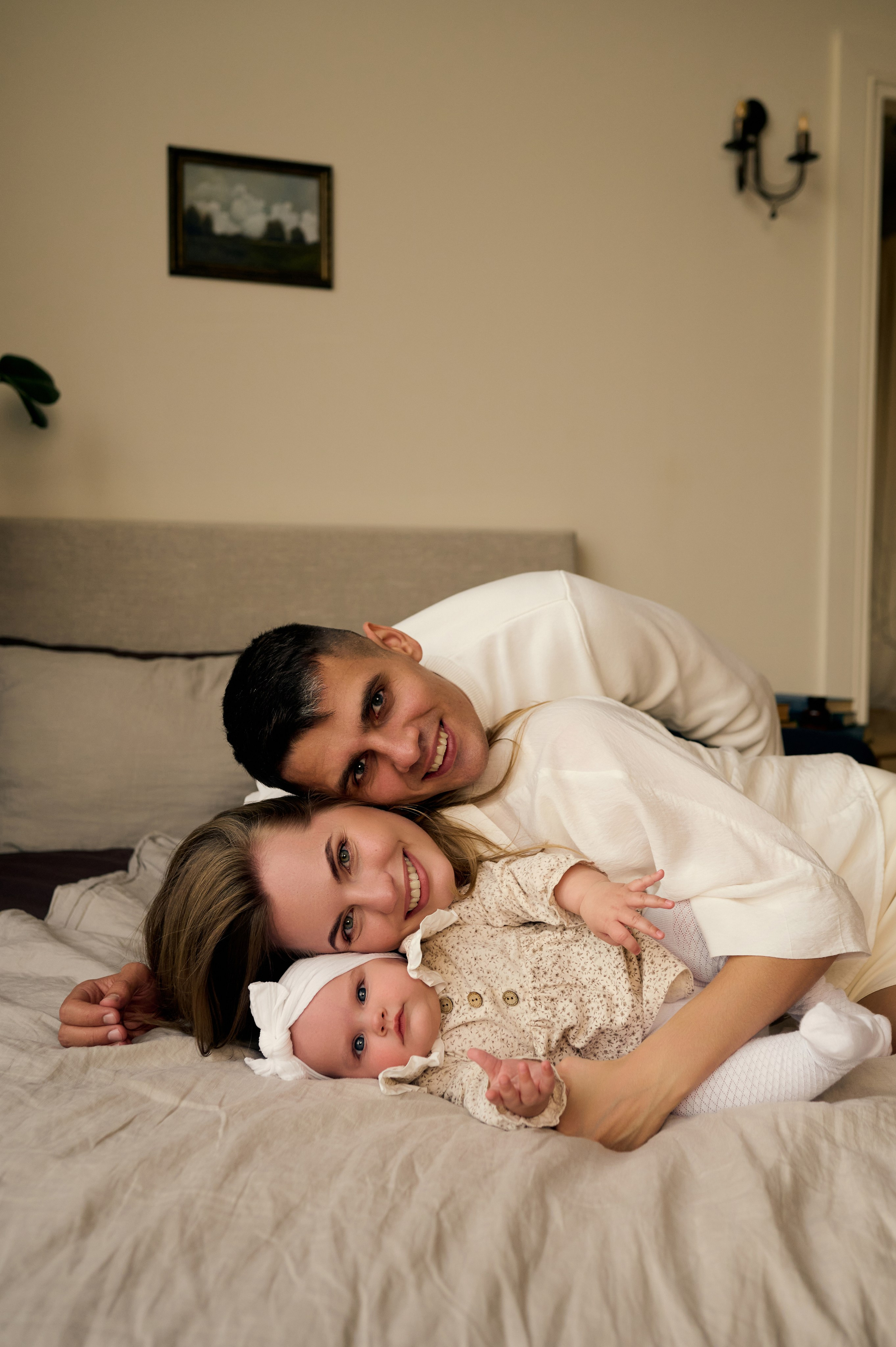 Анечка и Стас с Алиночкой. Фотограф в Краснодаре Скубицкая Альбина