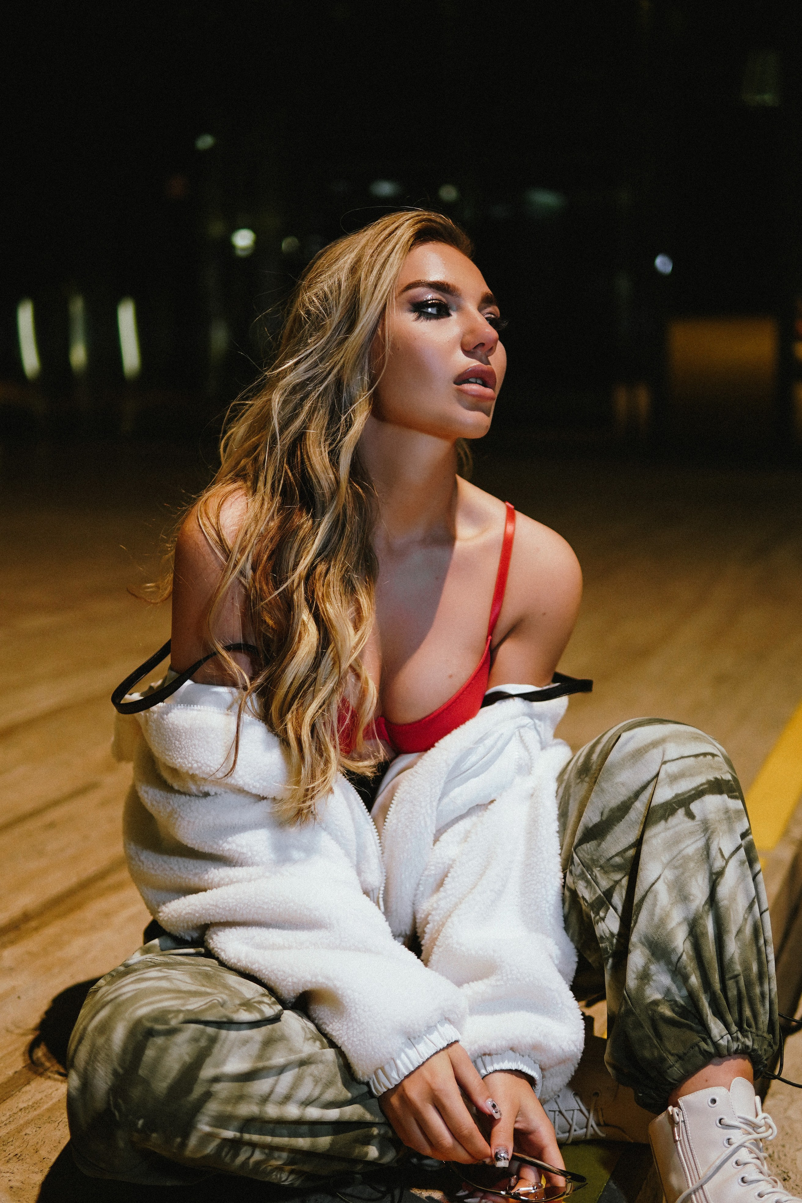 Ночной Петербург- модель Юля. Фотограф Москва и Видеограф Москва