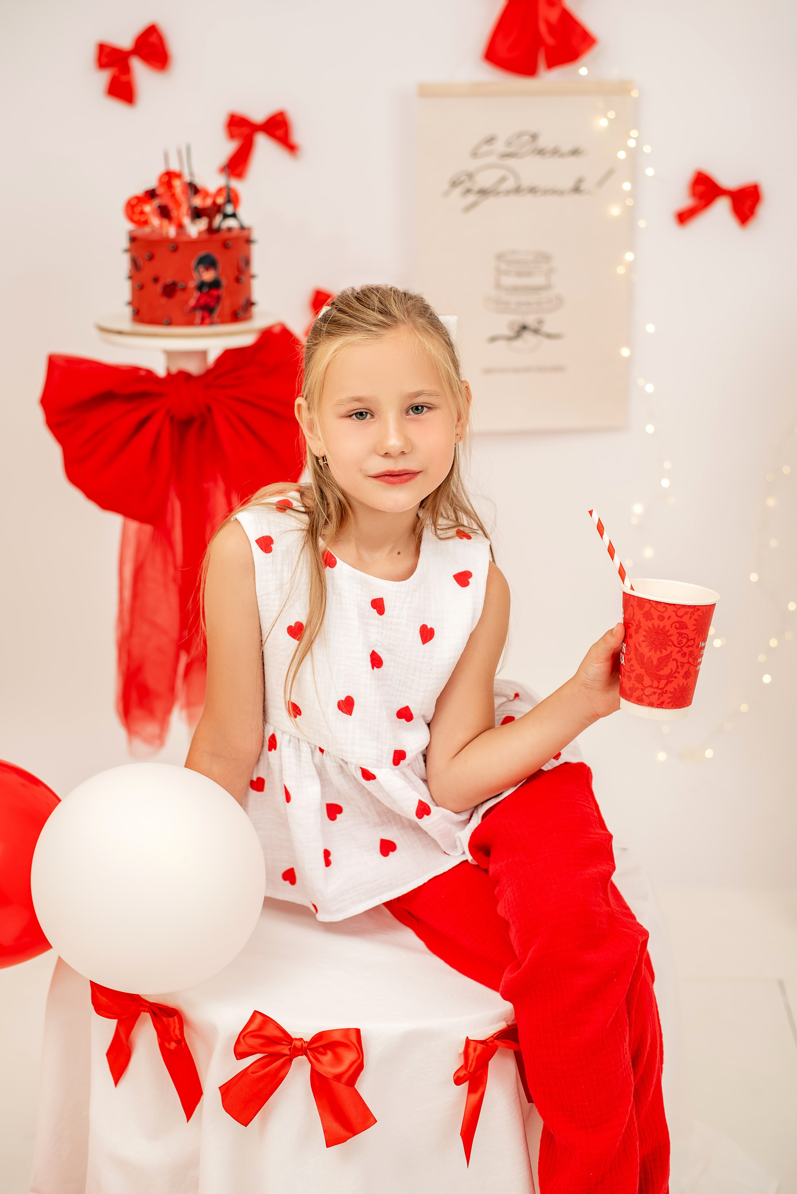 День рождение Елизоветы 7 лет. Семейный и детский фотограф Наталья Горда