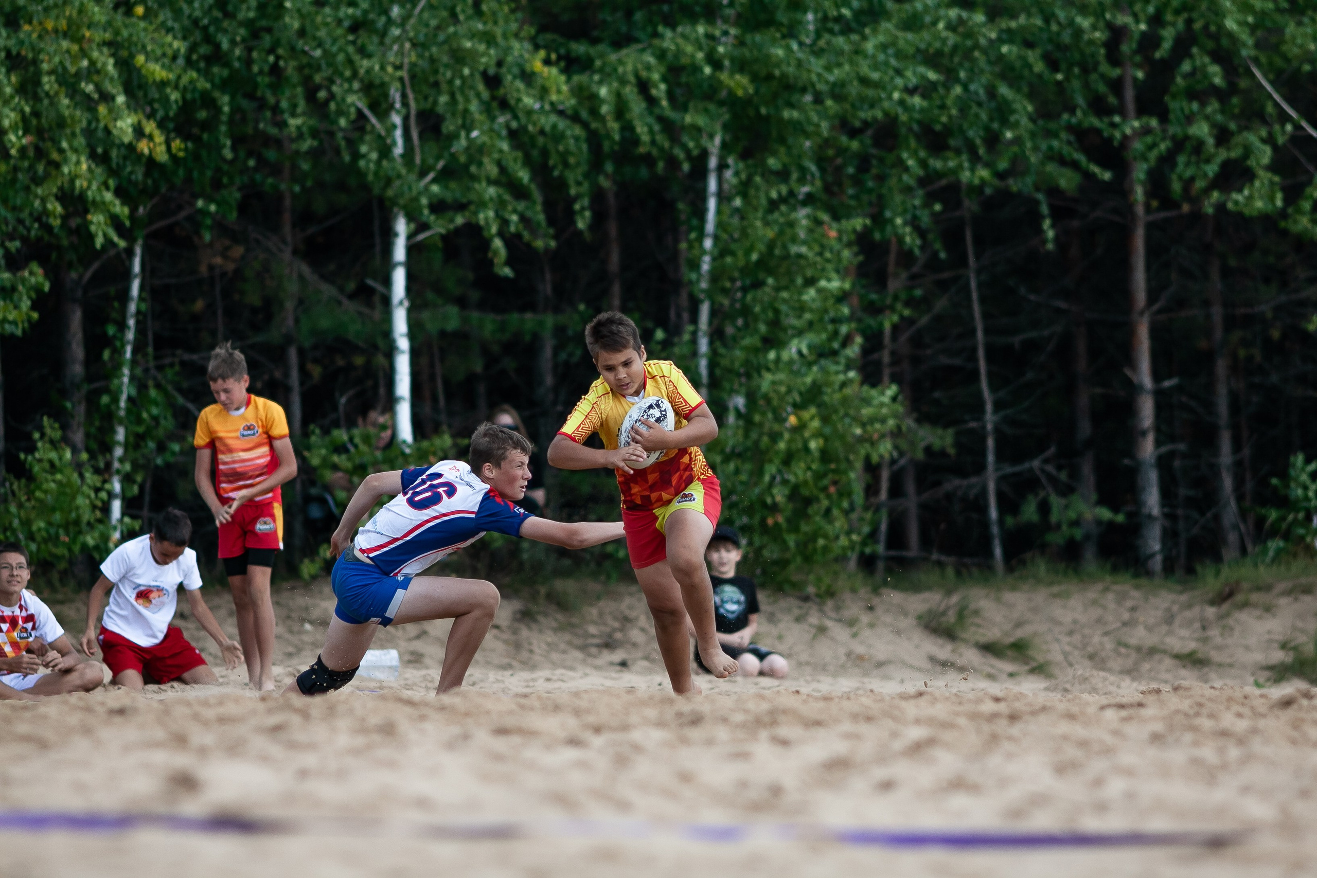 «Кубок «Молота» по пляжному Регби. Фотография