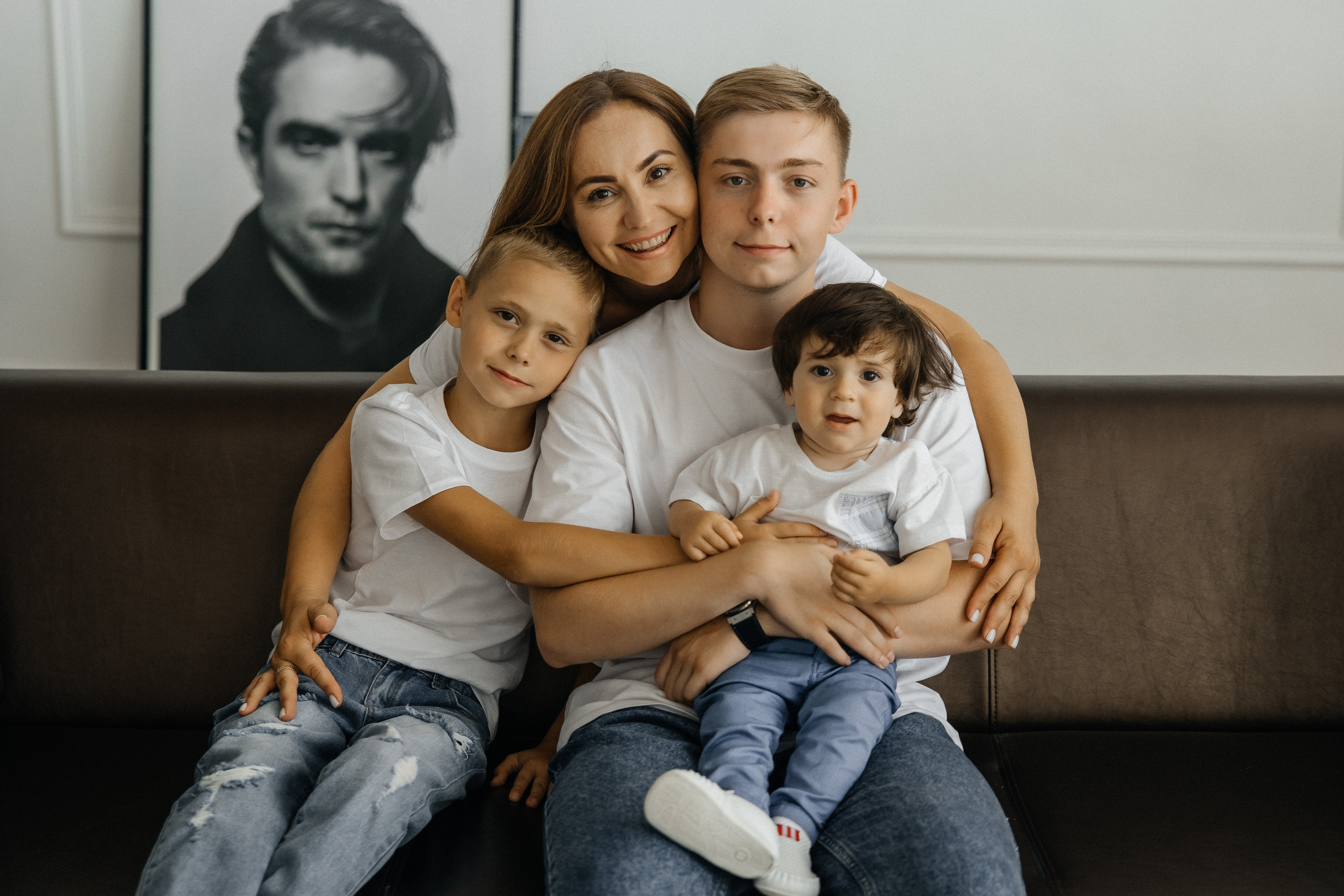 Семейная съемка в студии. Свадебный и семейный фотограф в Краснодар, Россия